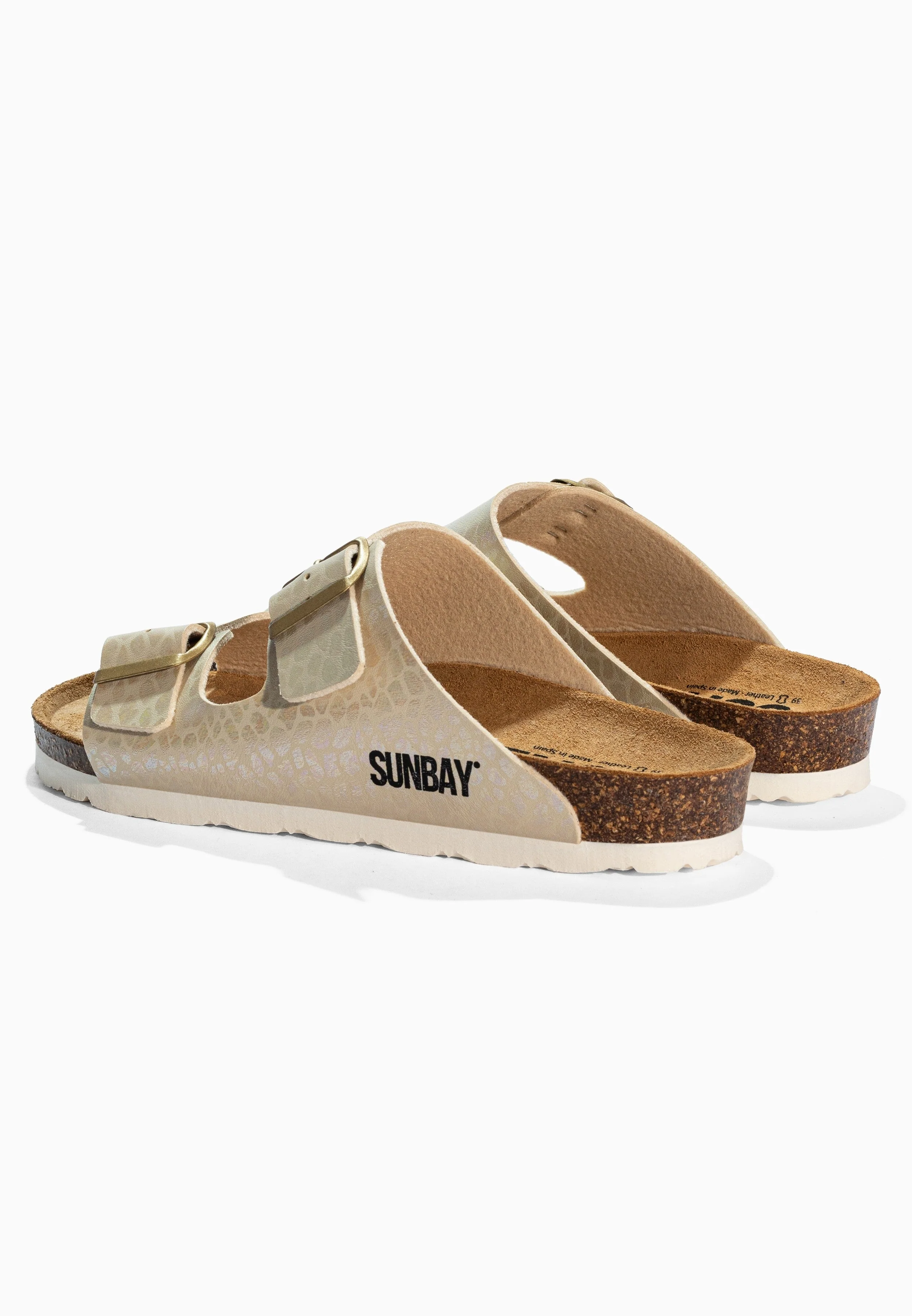 Sandales À Deux Brides Trefle - Beige - Femme - Image 6
