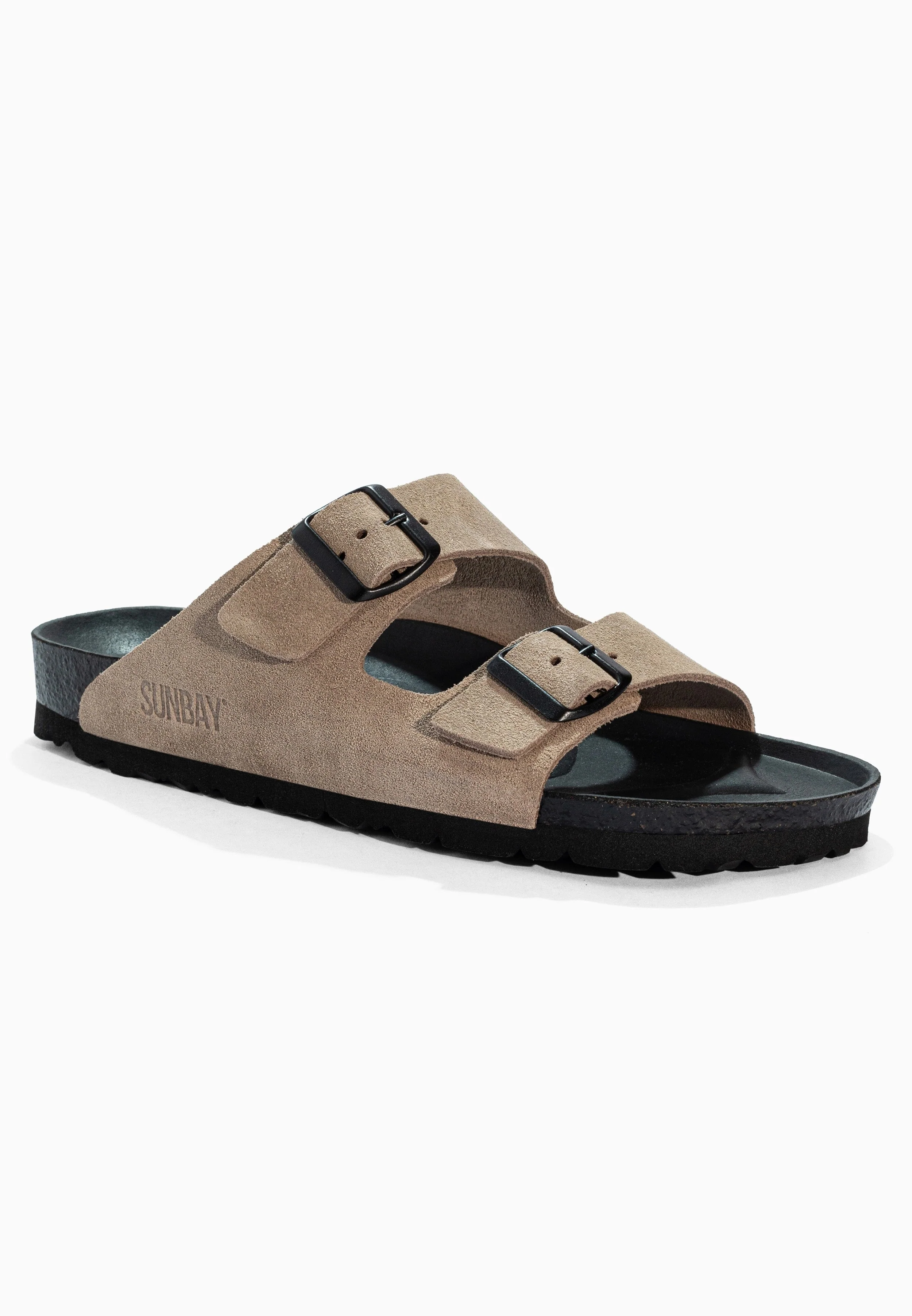 Sandales À Deux Brides Trefle - Cuir - Beige - Homme - Image 2