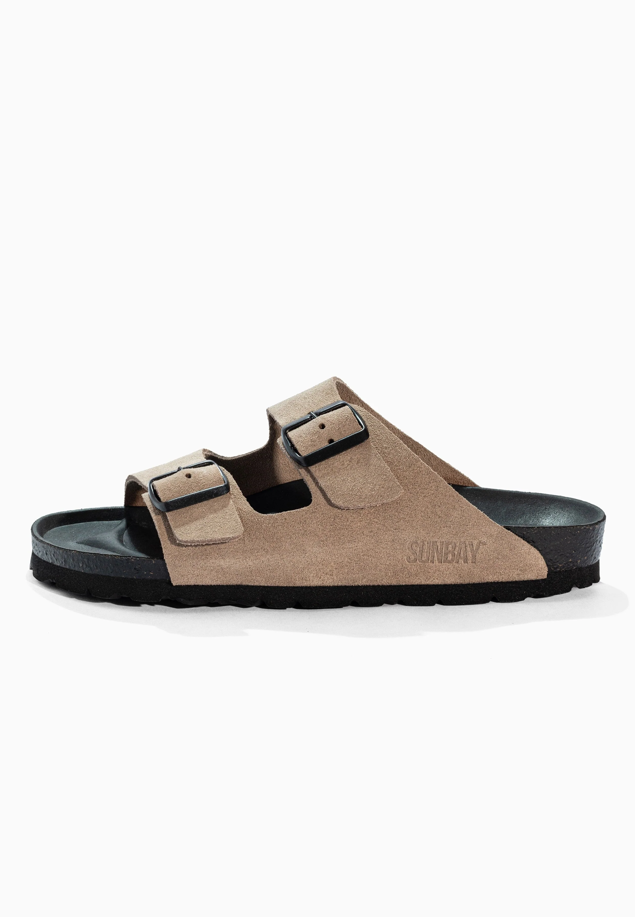 Sandales À Deux Brides Trefle - Cuir - Beige - Homme - Image 3