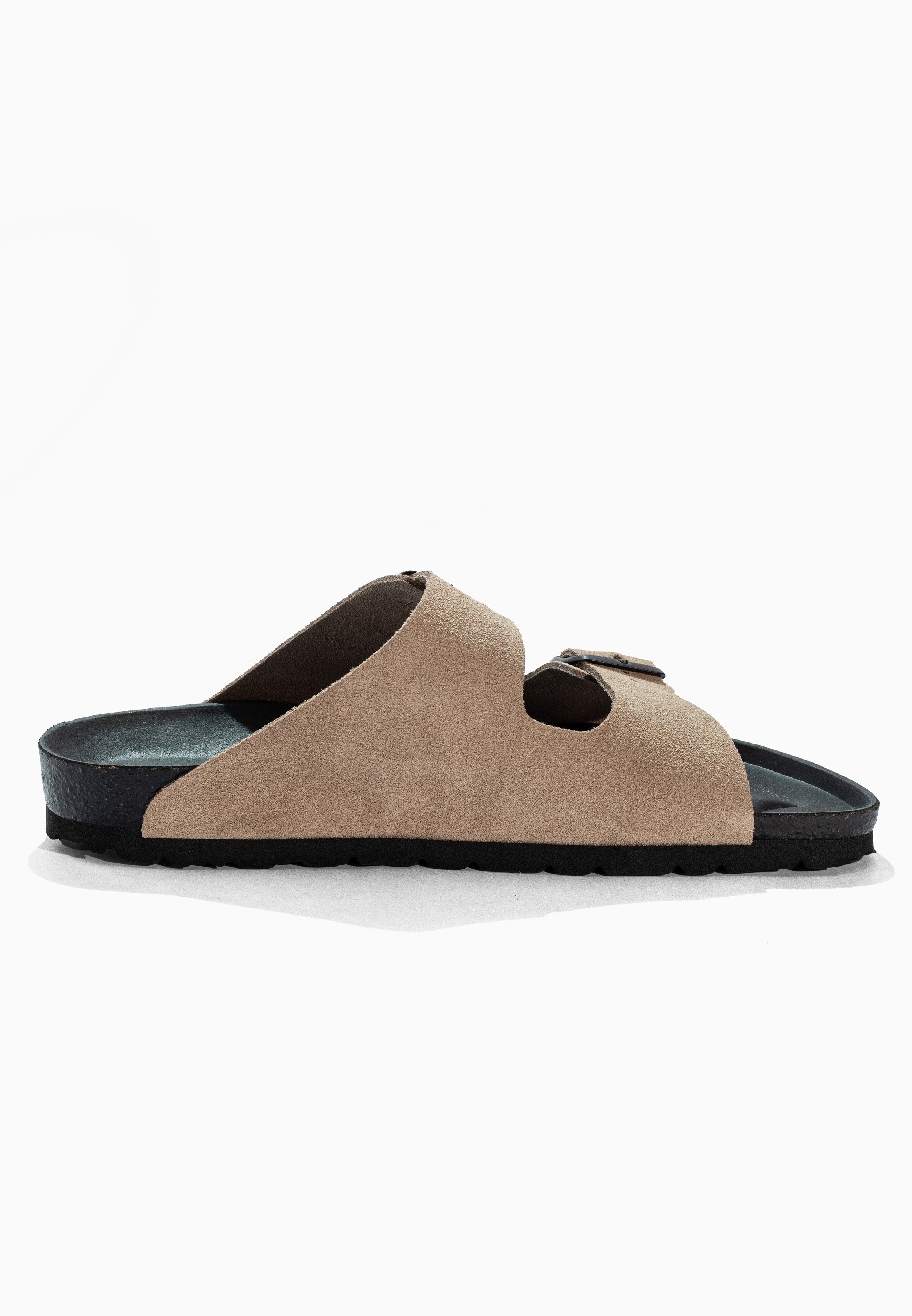 Sandales À Deux Brides Trefle - Cuir - Beige - Homme - Image 4