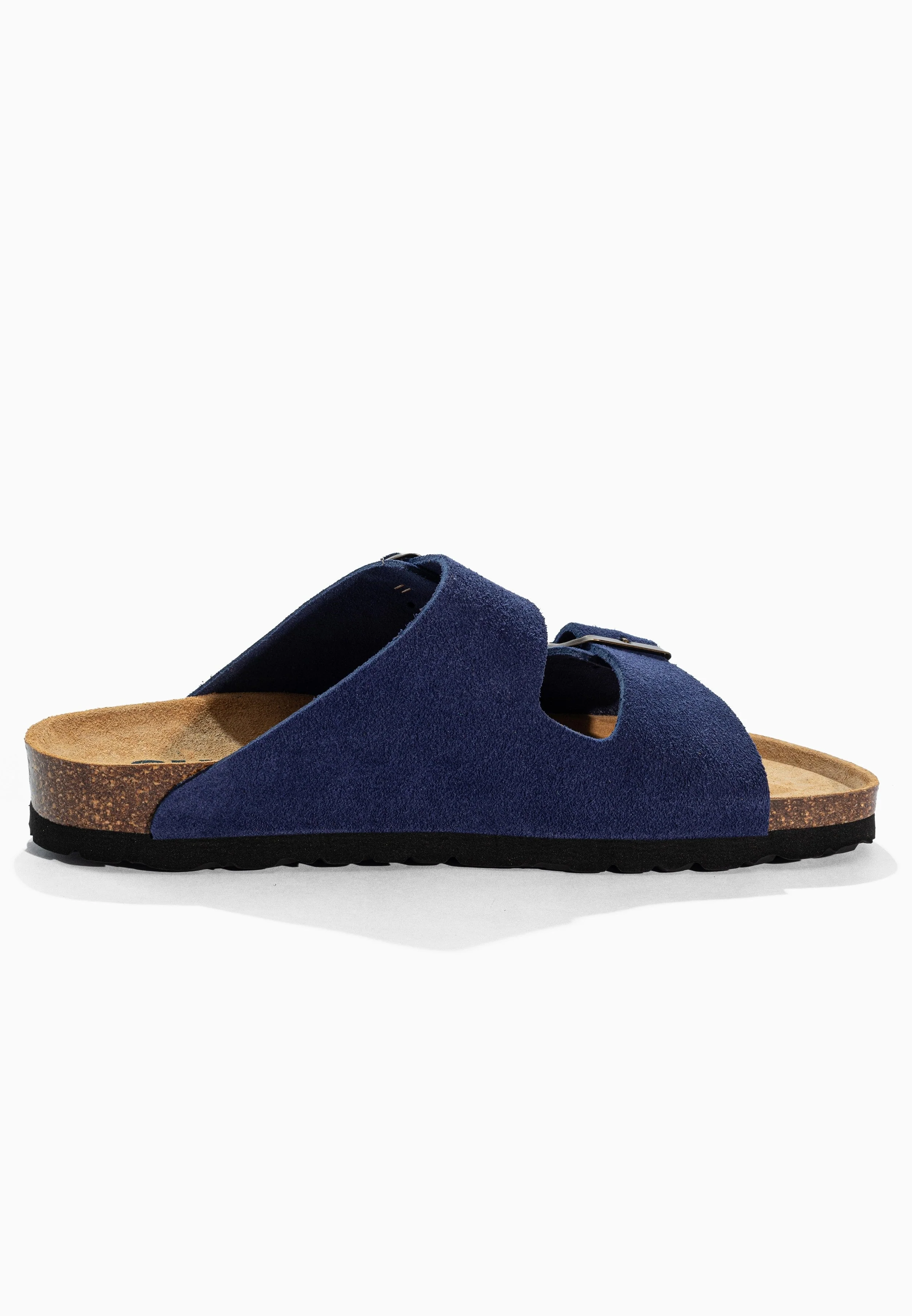 Sandales À Deux Brides Trefle - Cuir - Navy - Femme - Image 4