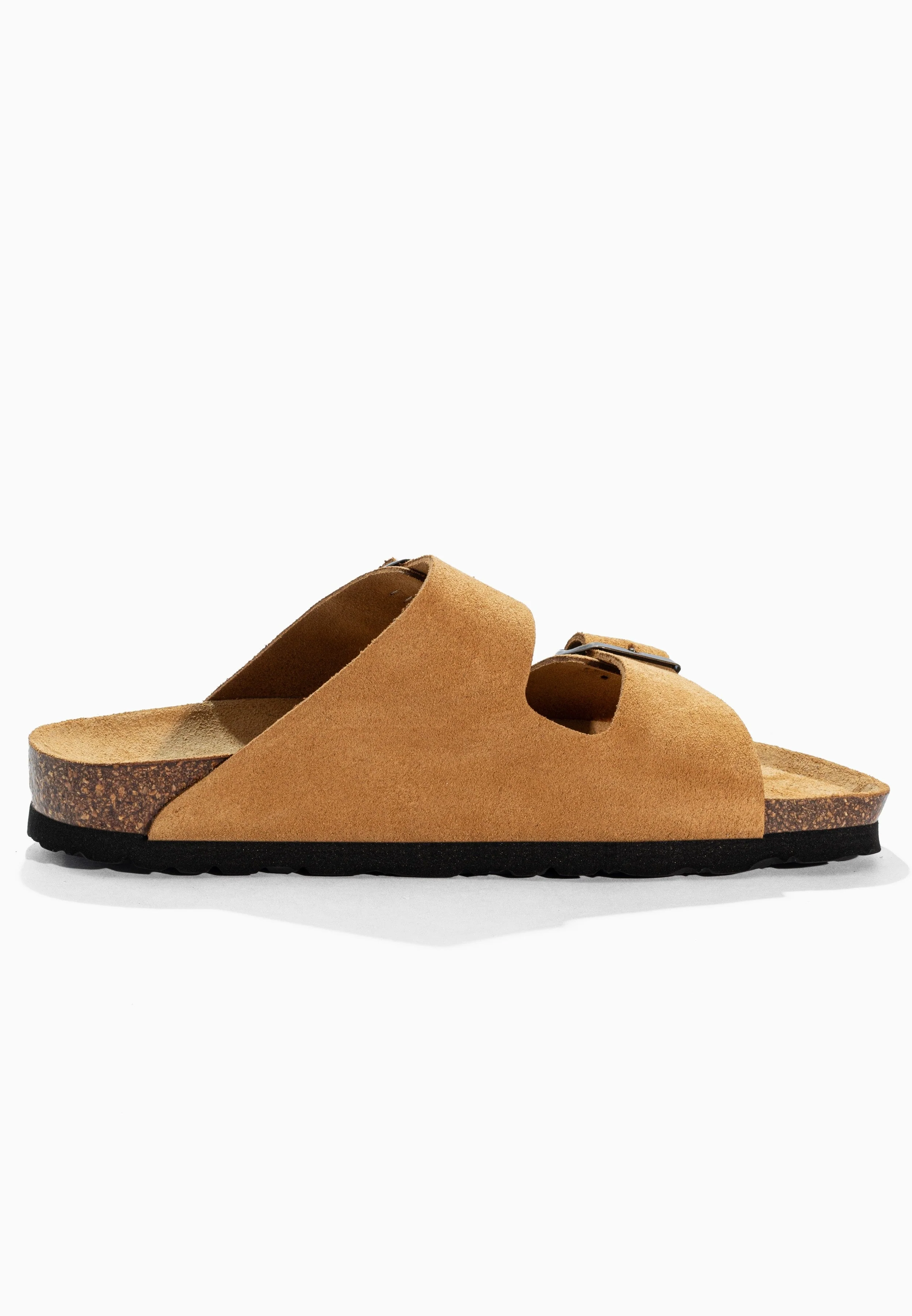Sandales À Deux Brides Trefle - Cuir - Camel - Femme - Image 4