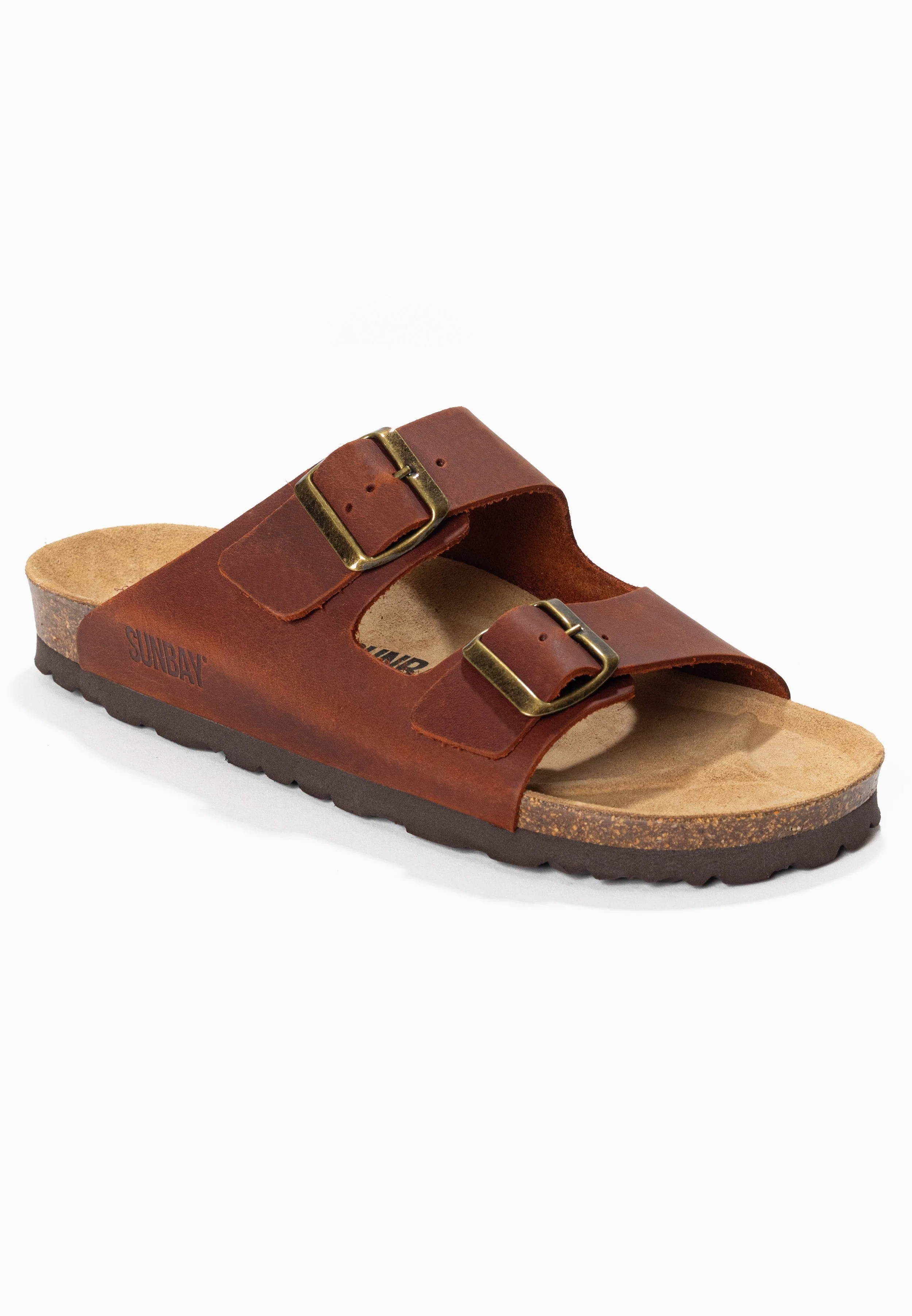Sandales À Deux Brides Trefle - Cuir - Brown - Homme - Image 2