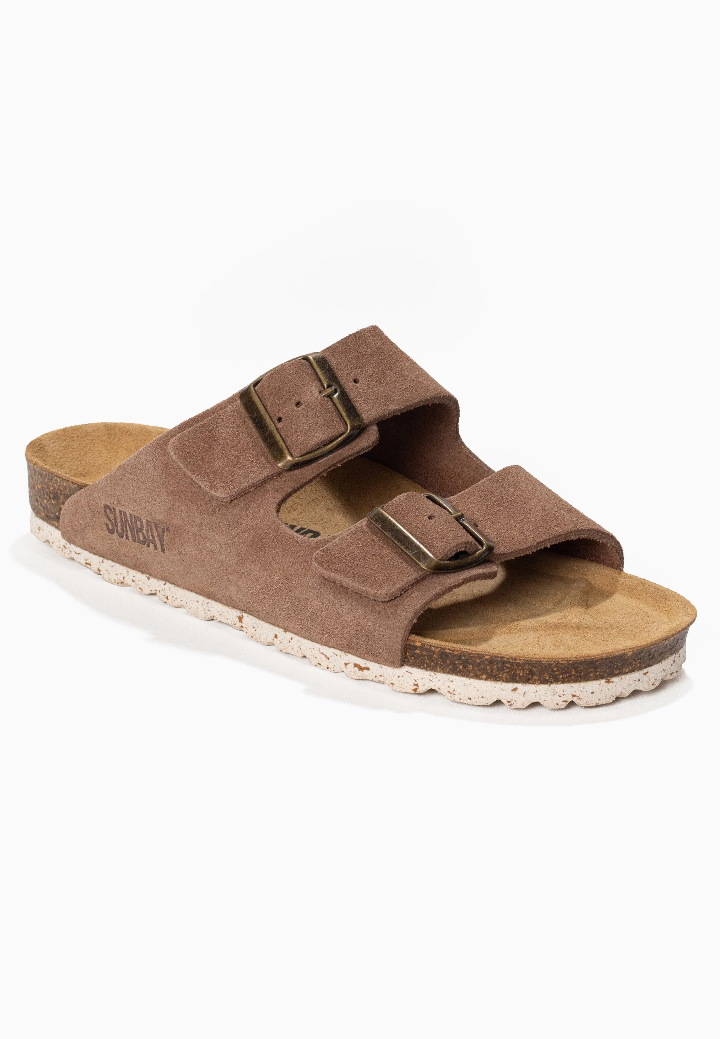 Sandales À Deux Brides Trefle - Cuir - Light Brown - Femme - Image 2