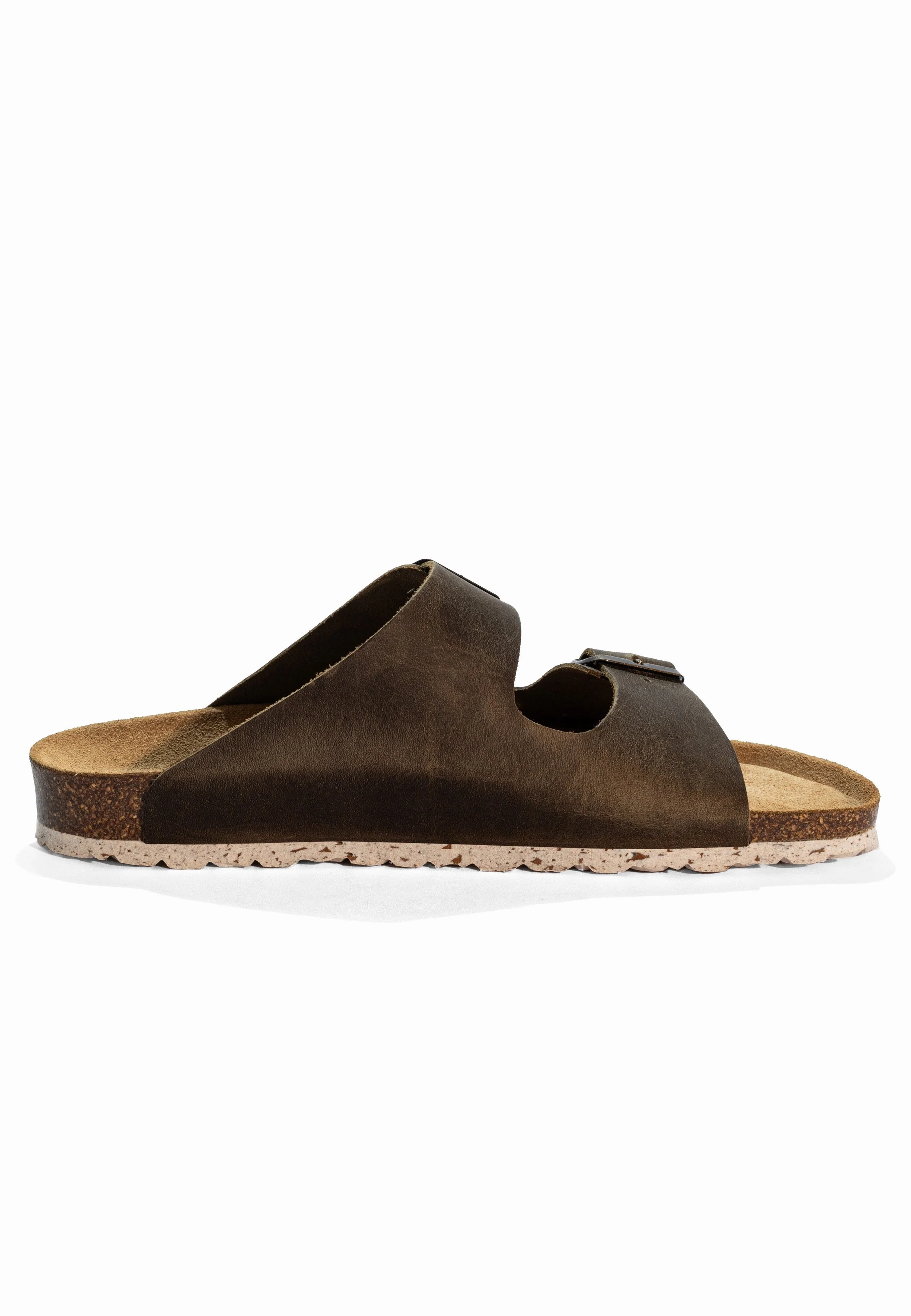 Sandales À Deux Brides Trefle - Cuir - Brown - Homme - Image 4