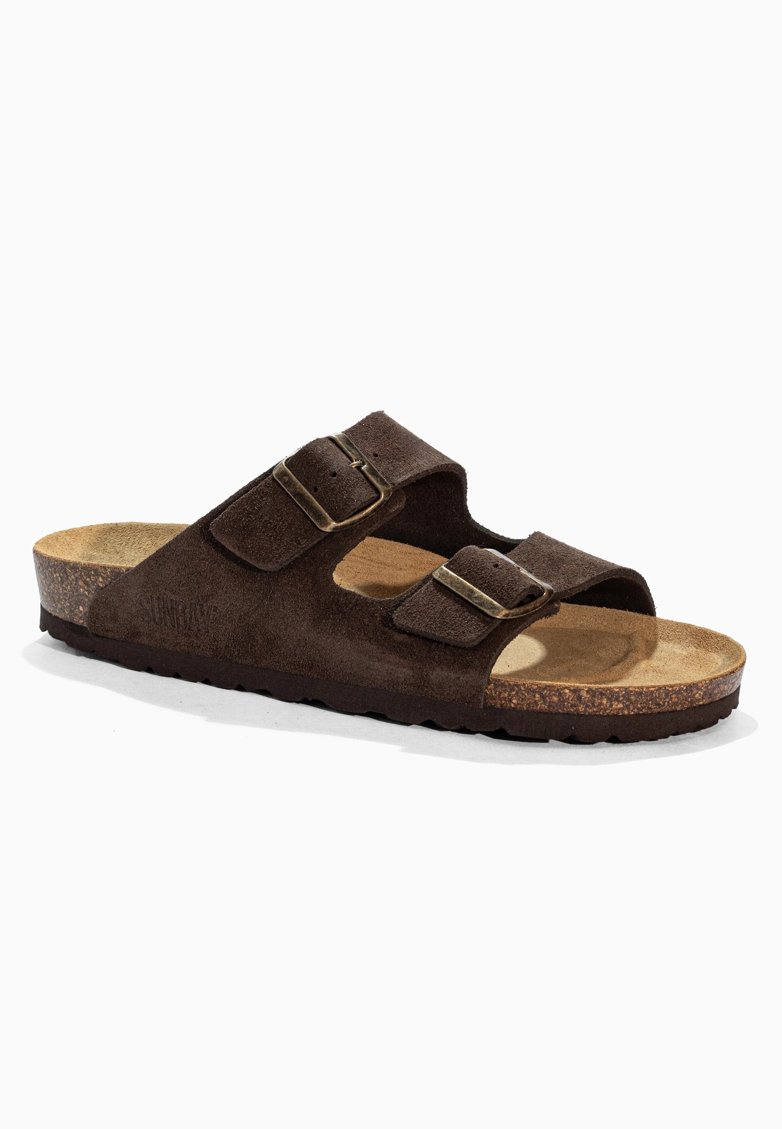 Sandales À Deux Brides Trefle - Cuir - Brown - Homme - Image 2