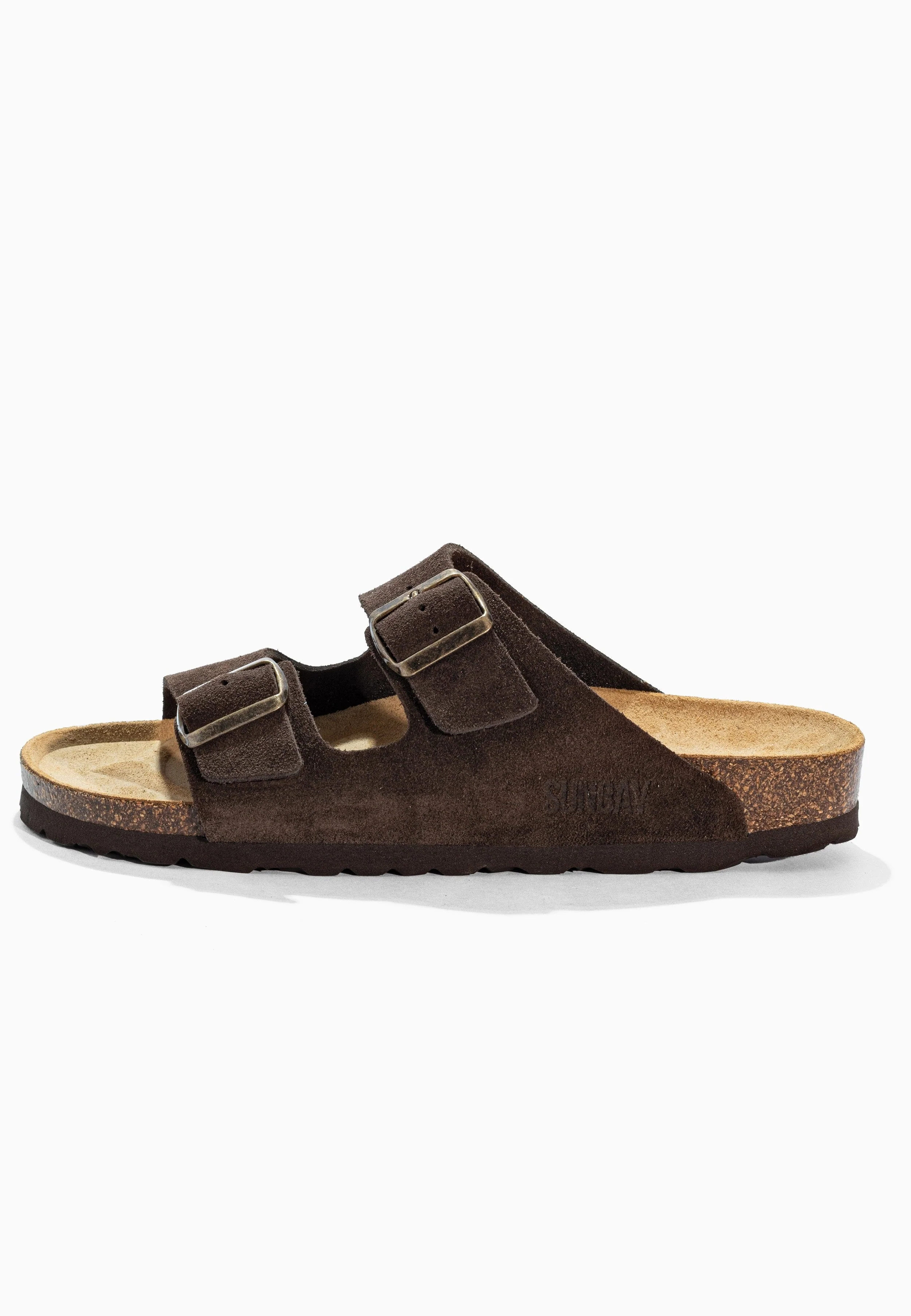Sandales À Deux Brides Trefle - Cuir - Brown - Homme - Image 3