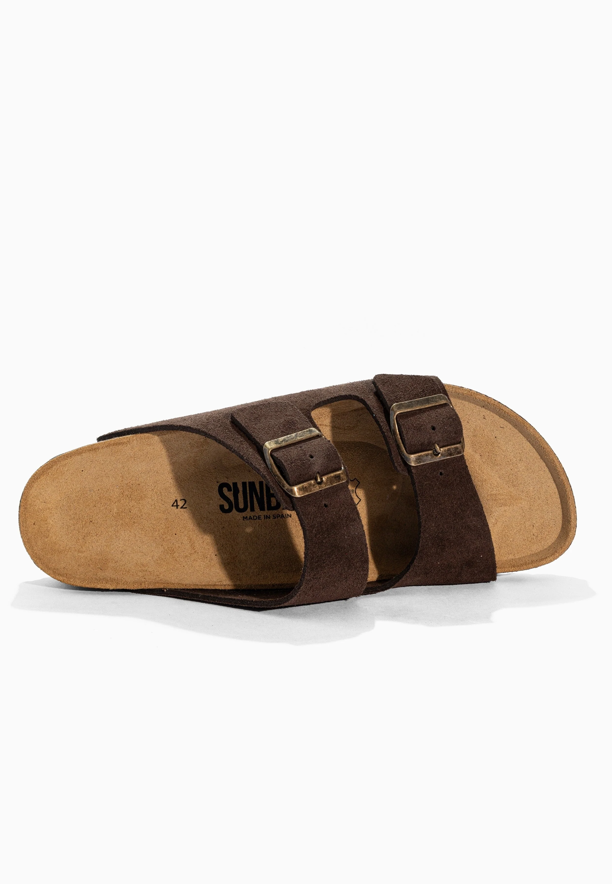 Sandales À Deux Brides Trefle - Cuir - Brown - Homme - Image 5