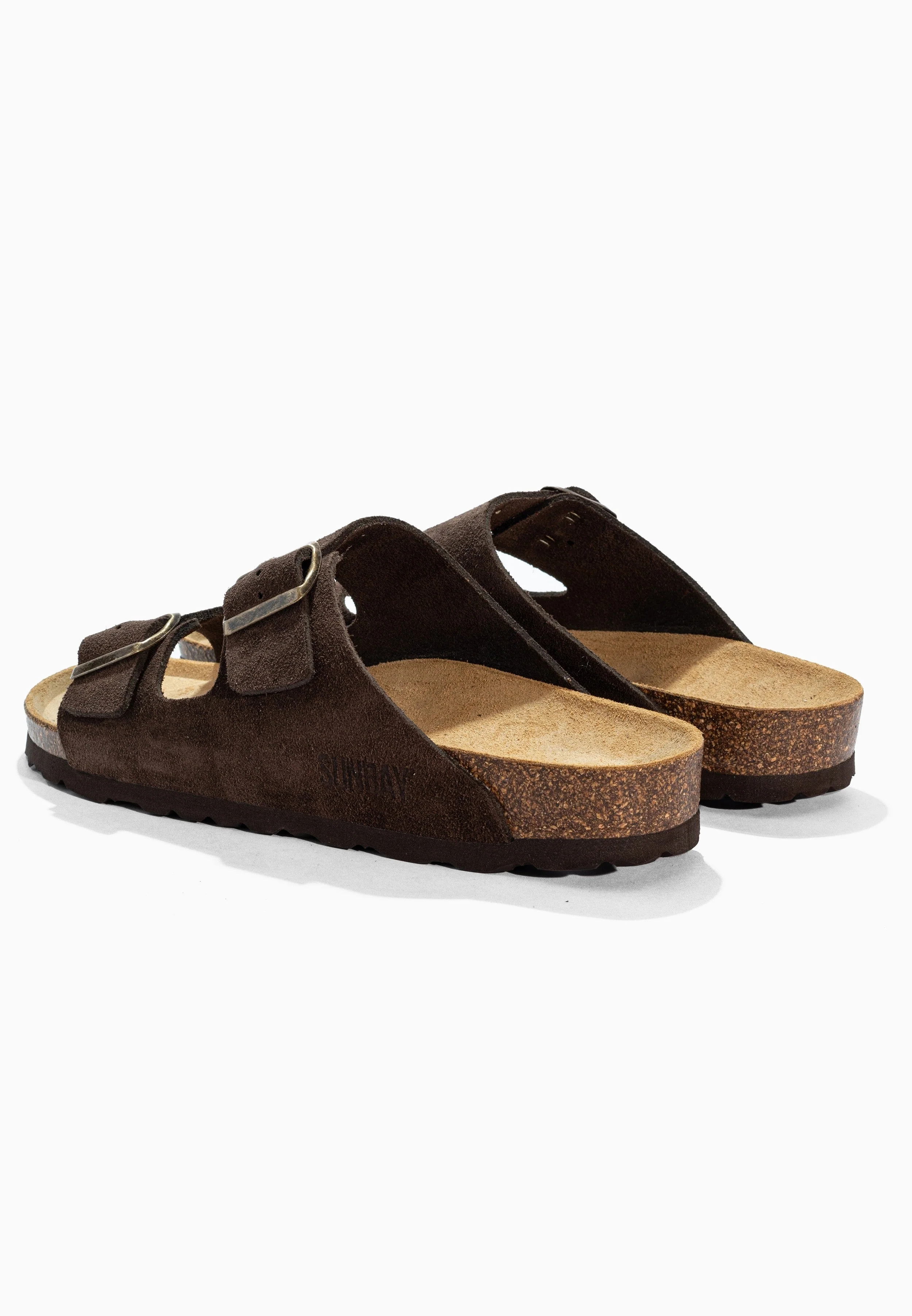 Sandales À Deux Brides Trefle - Cuir - Brown - Homme - Image 6