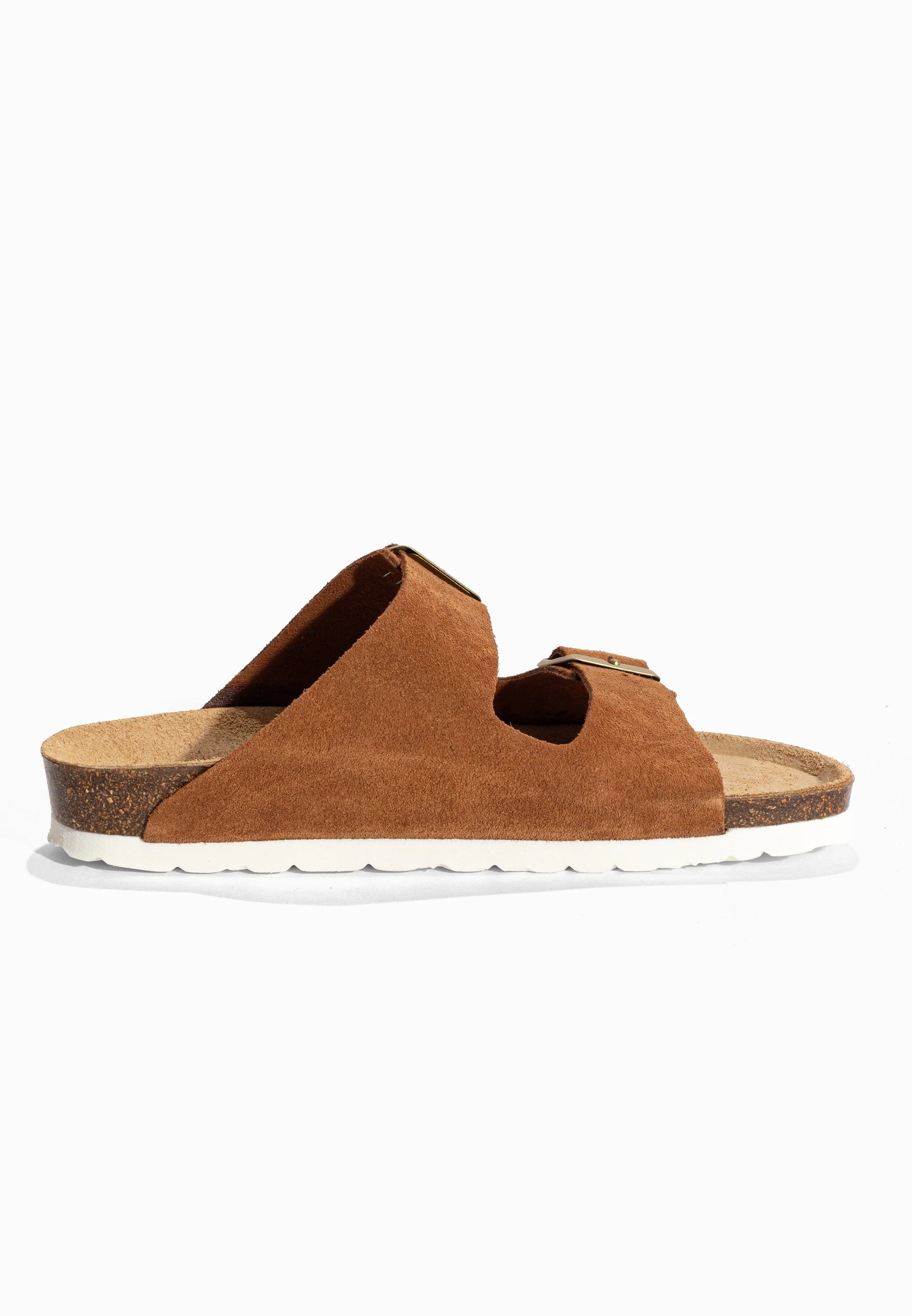 Sandales À Deux Brides Trefle - Cuir - Moutarde Fonce - Femme - Image 5