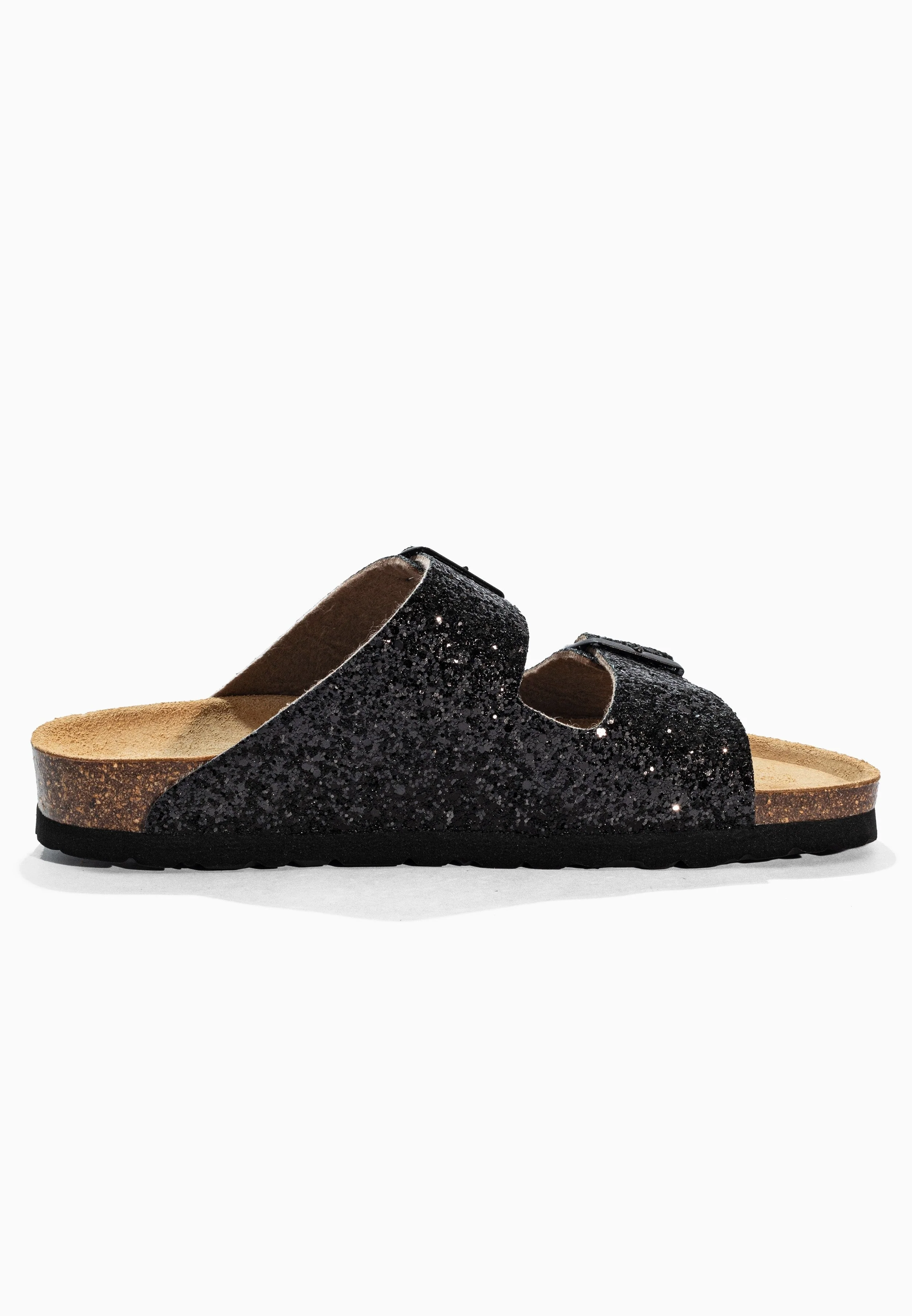Sandales À Deux Brides Trefle - Black Glitter - Femme - Image 4
