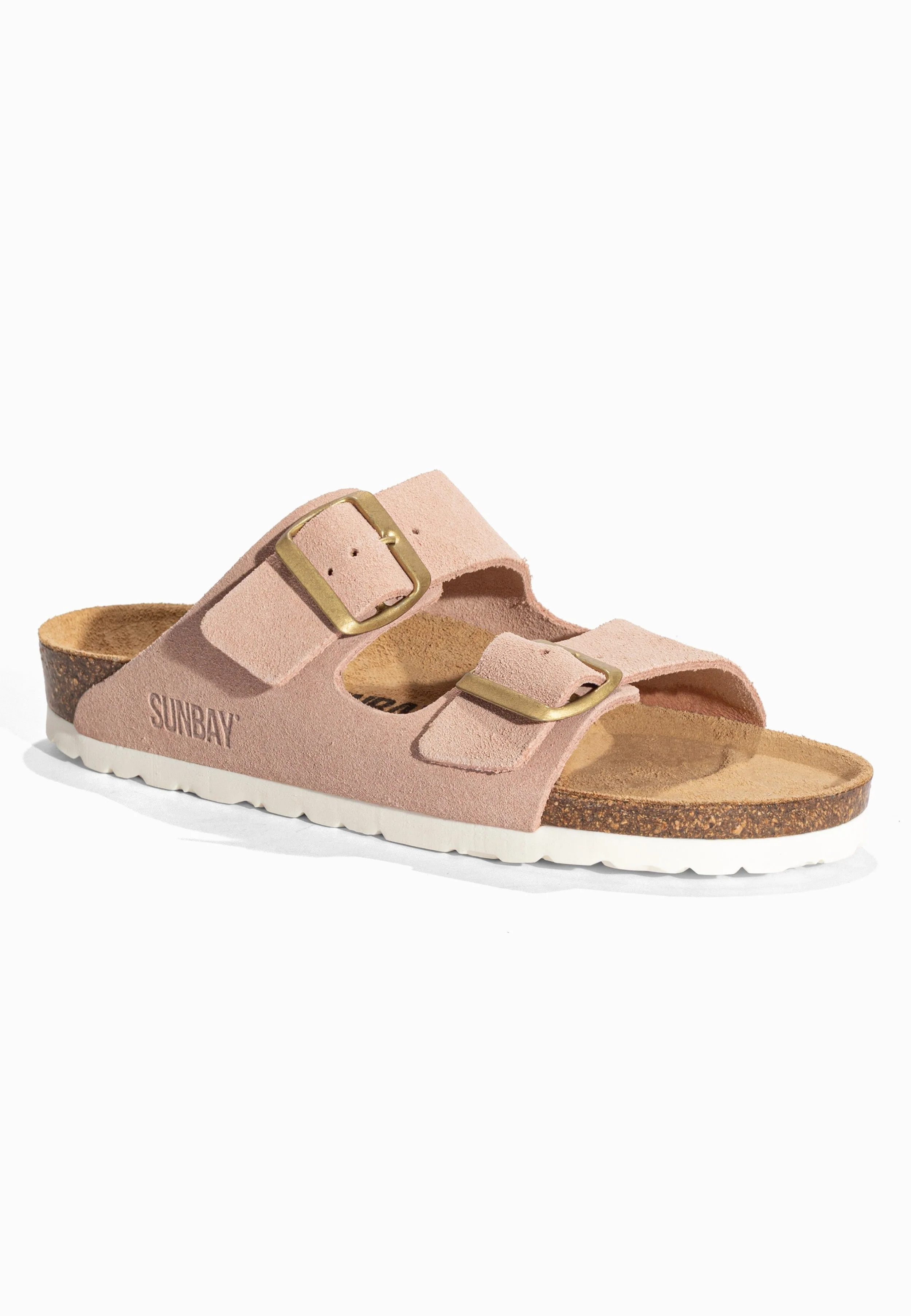 Sandales À Deux Brides Trefle - Cuir - Light Pink - Femme - Image 2