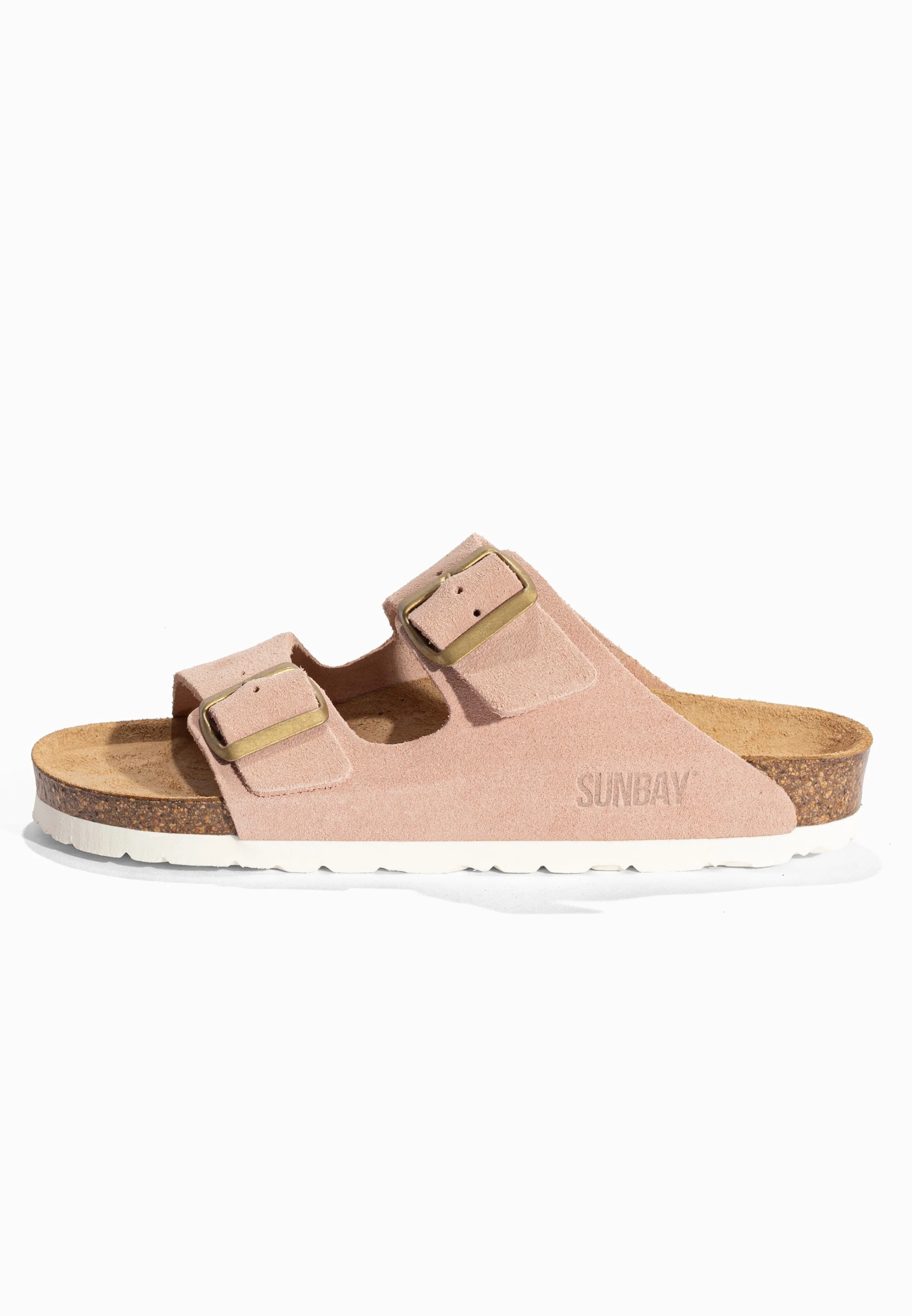 Sandales À Deux Brides Trefle - Cuir - Light Pink - Femme - Image 3