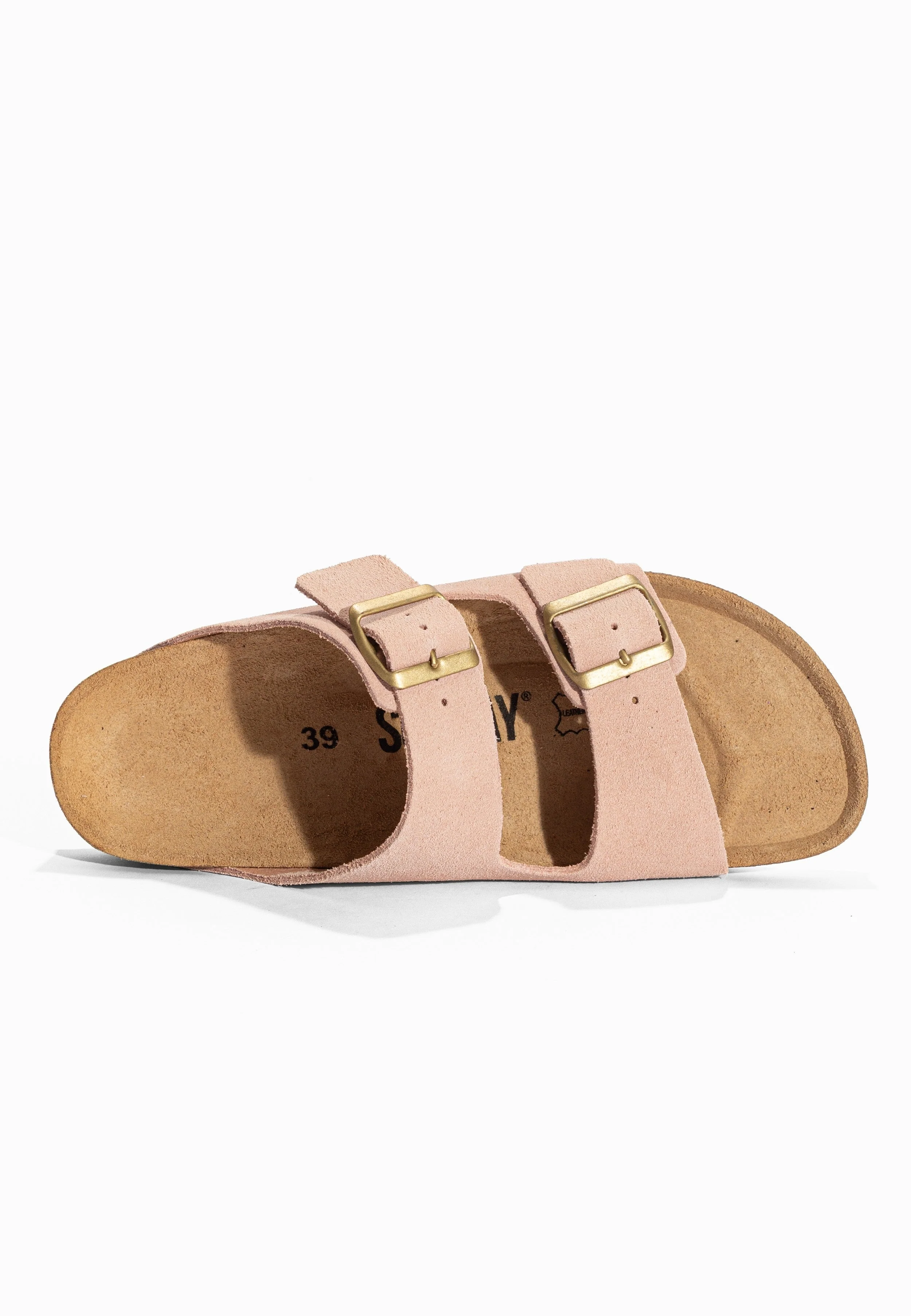 Sandales À Deux Brides Trefle - Cuir - Light Pink - Femme - Image 5