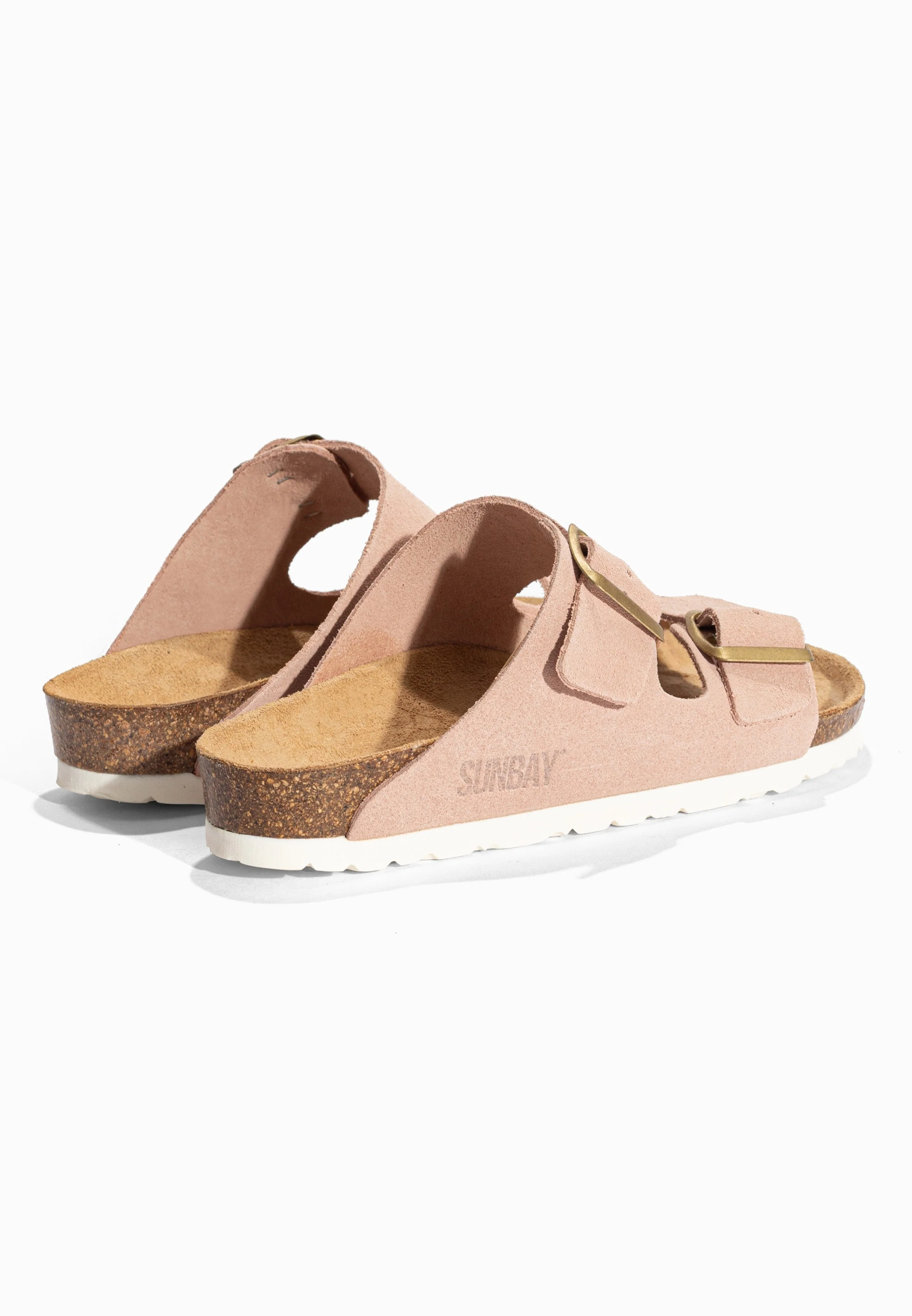 Sandales À Deux Brides Trefle - Cuir - Light Pink - Femme - Image 6