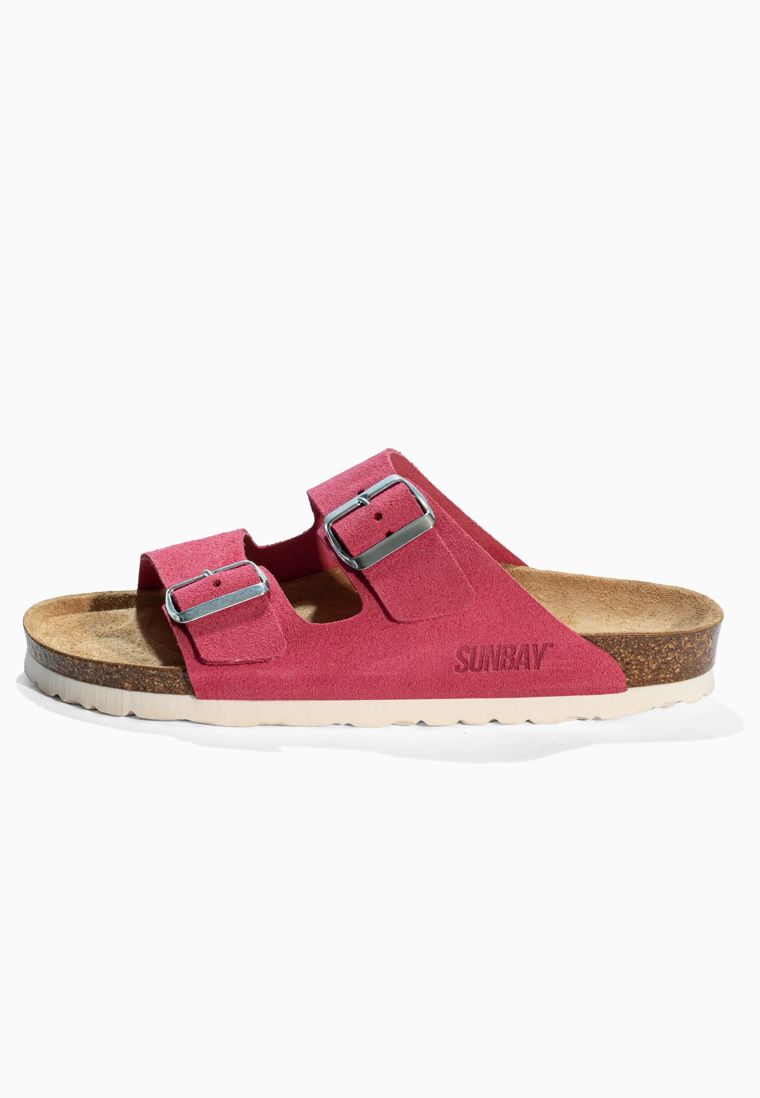 Sandales À Deux Brides Trefle - Cuir - Pink - Femme - Image 3
