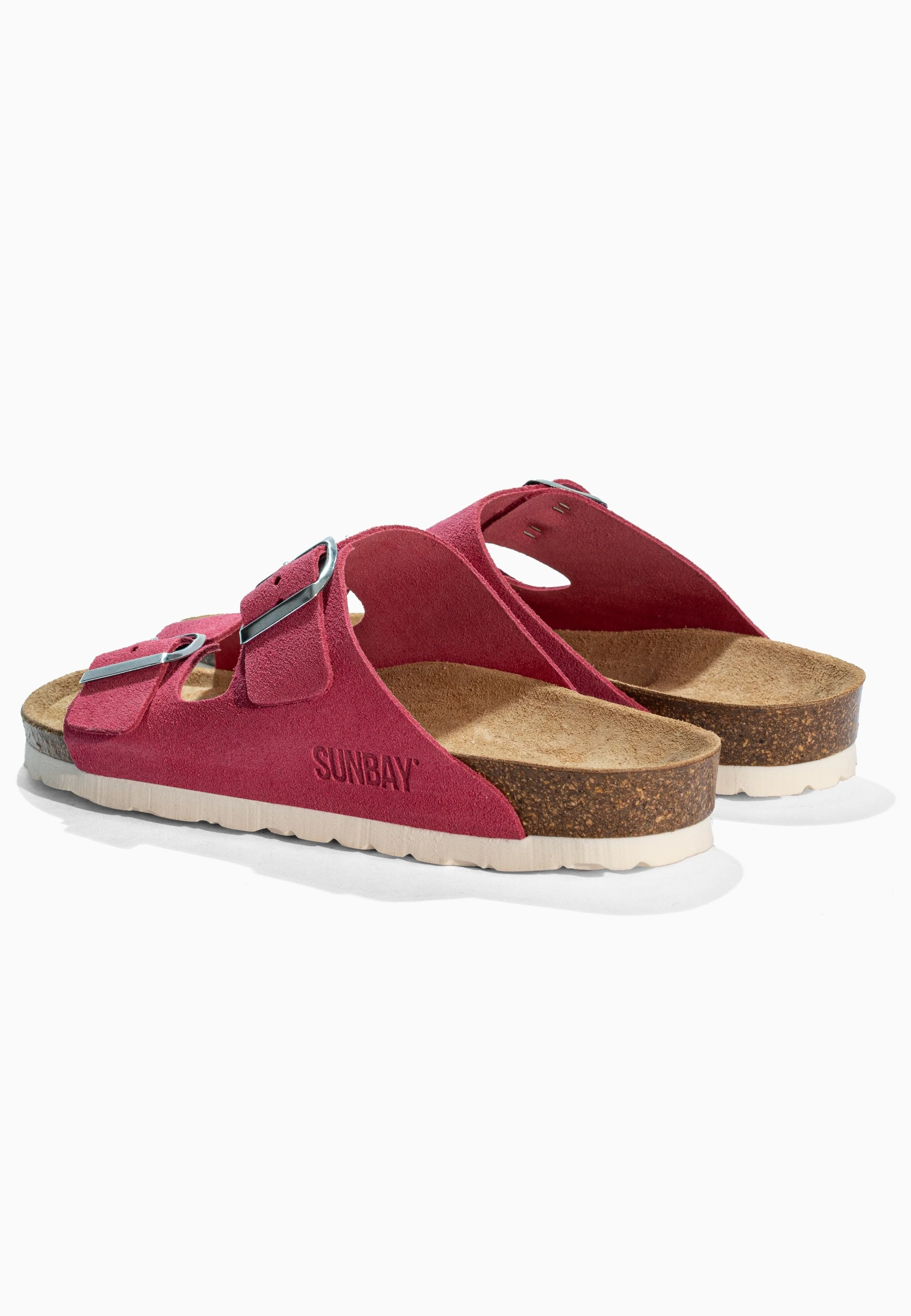 Sandales À Deux Brides Trefle - Cuir - Pink - Femme - Image 6