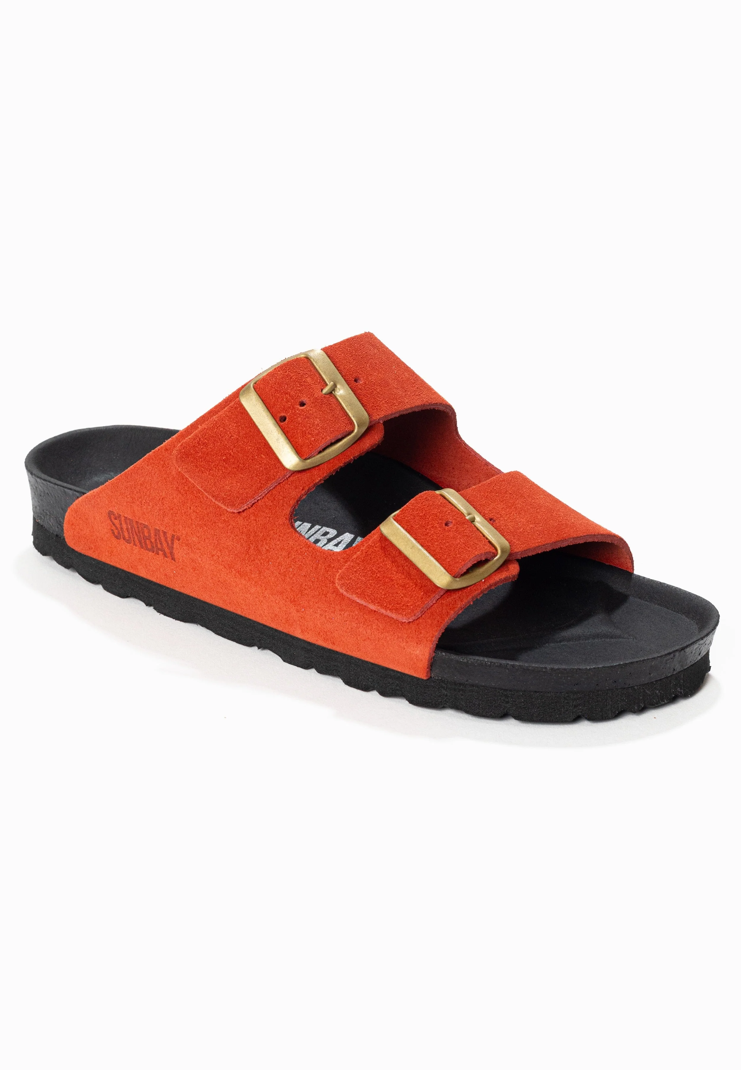 Sandales À Deux Brides Trefle - Cuir - Red - Femme - Image 2