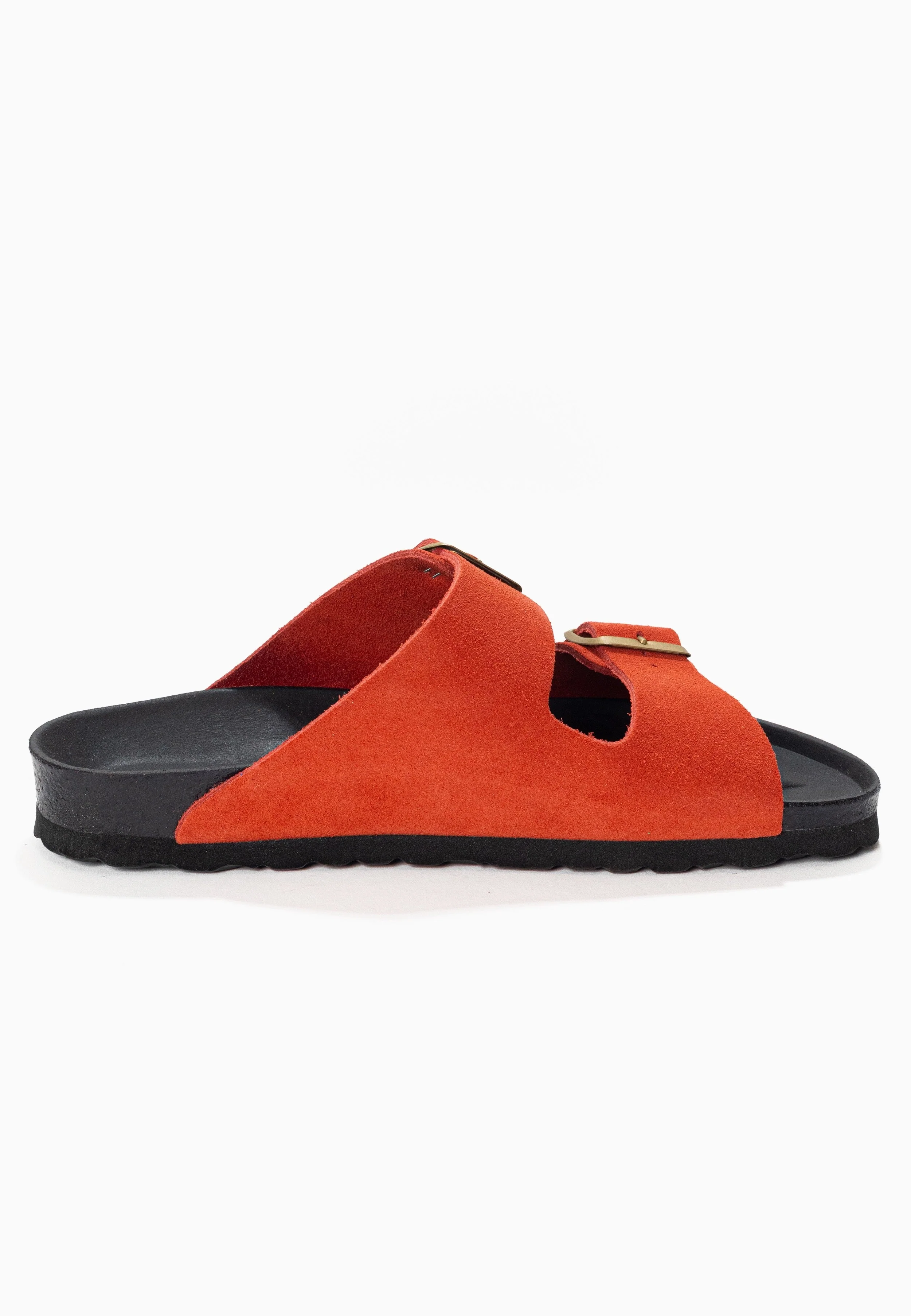 Sandales À Deux Brides Trefle - Cuir - Red - Femme - Image 4