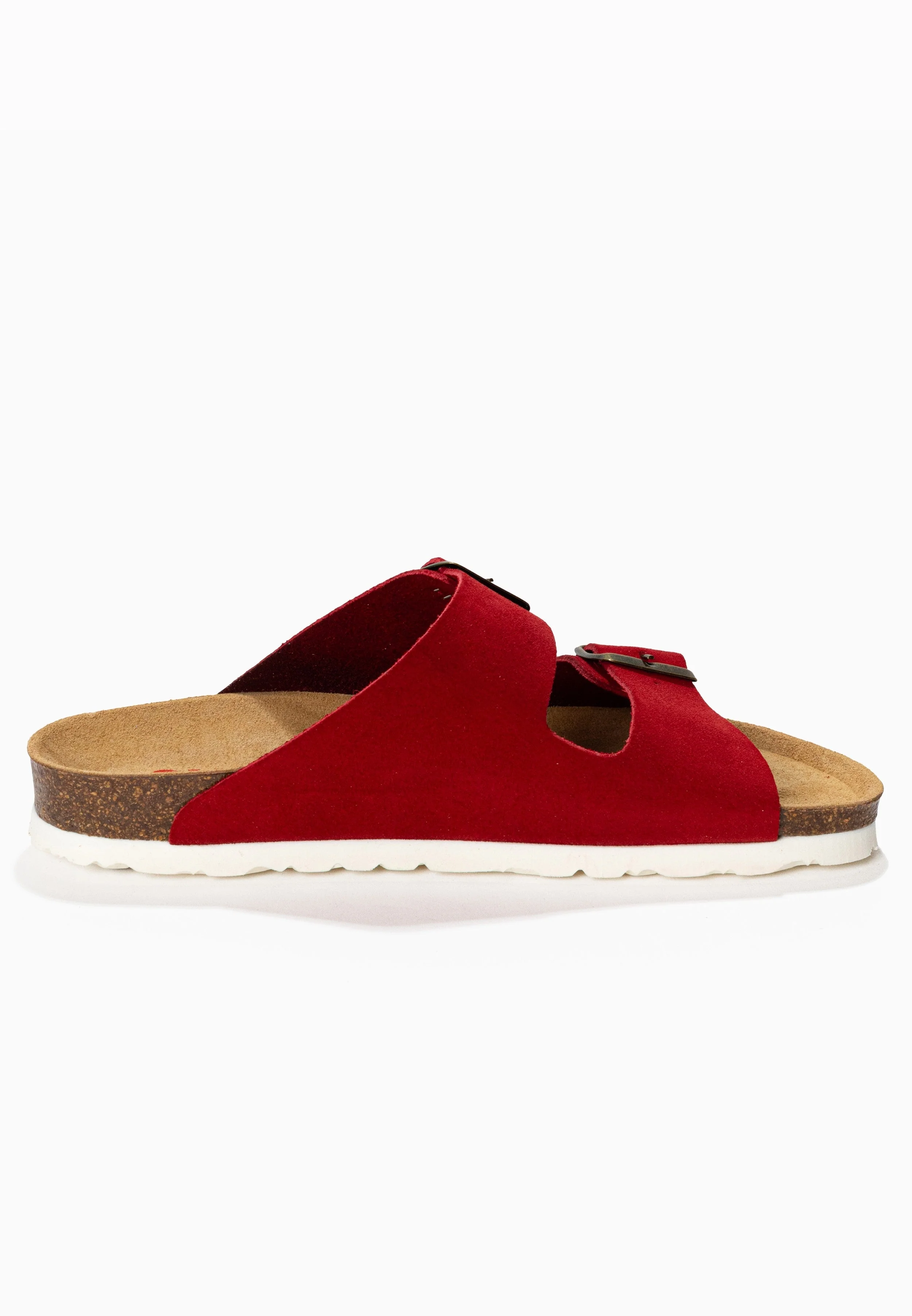 Sandales À Deux Brides Trefle - Cuir - Red - Femme - Image 4