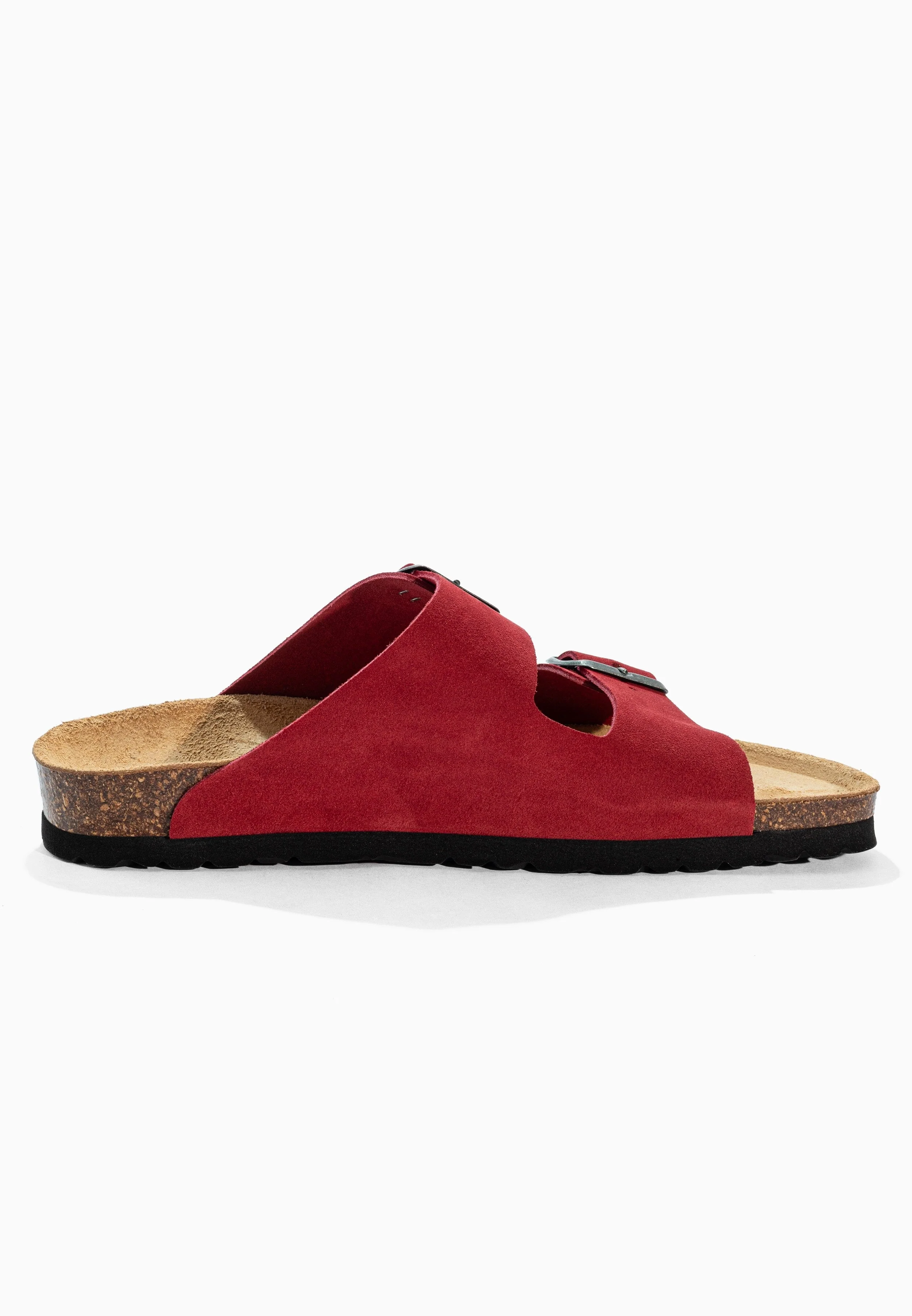 Sandales À Deux Brides Trefle - Cuir - Red - Femme - Image 4