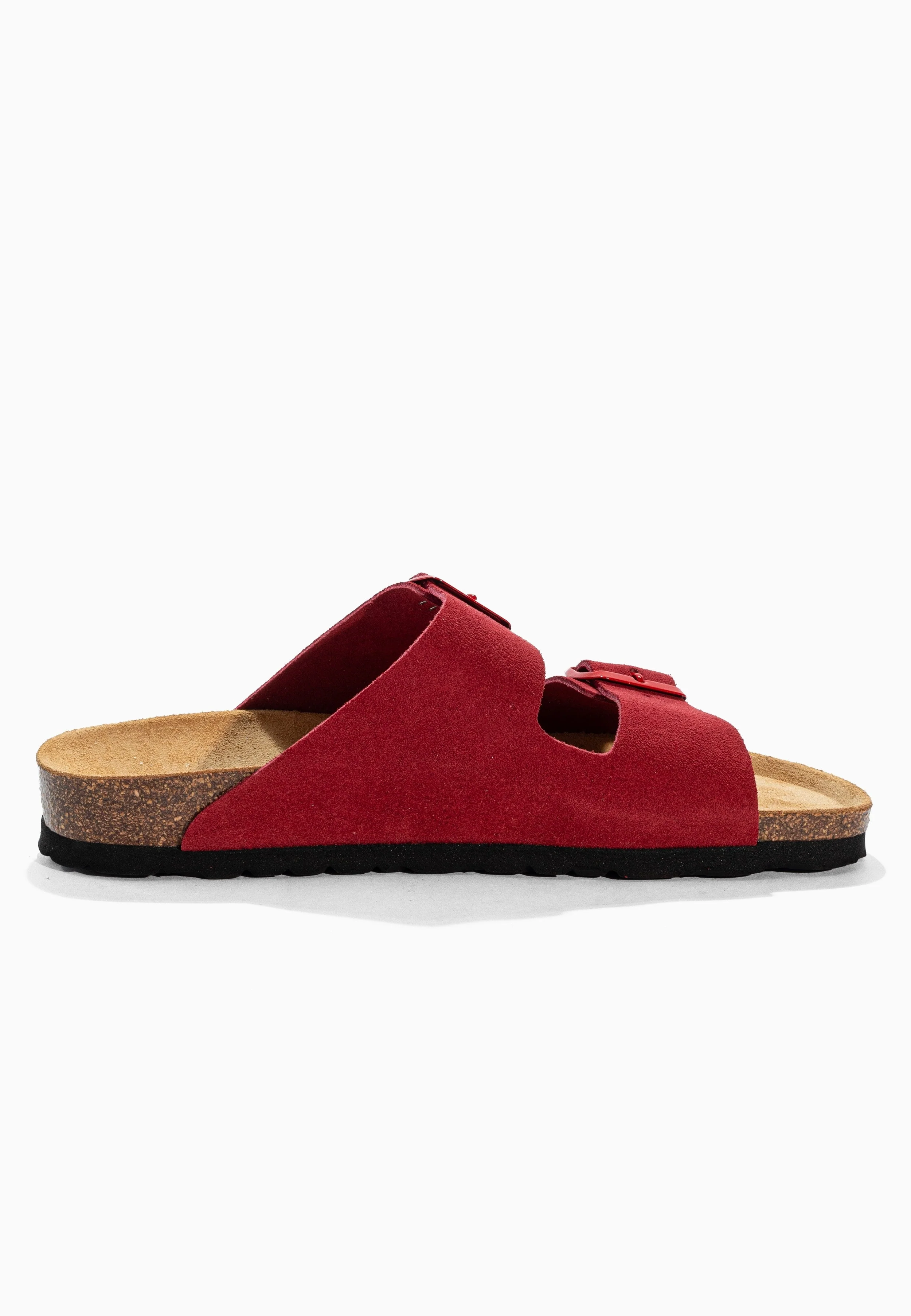 Sandales À Deux Brides Trefle - Cuir - Red - Femme - Image 4