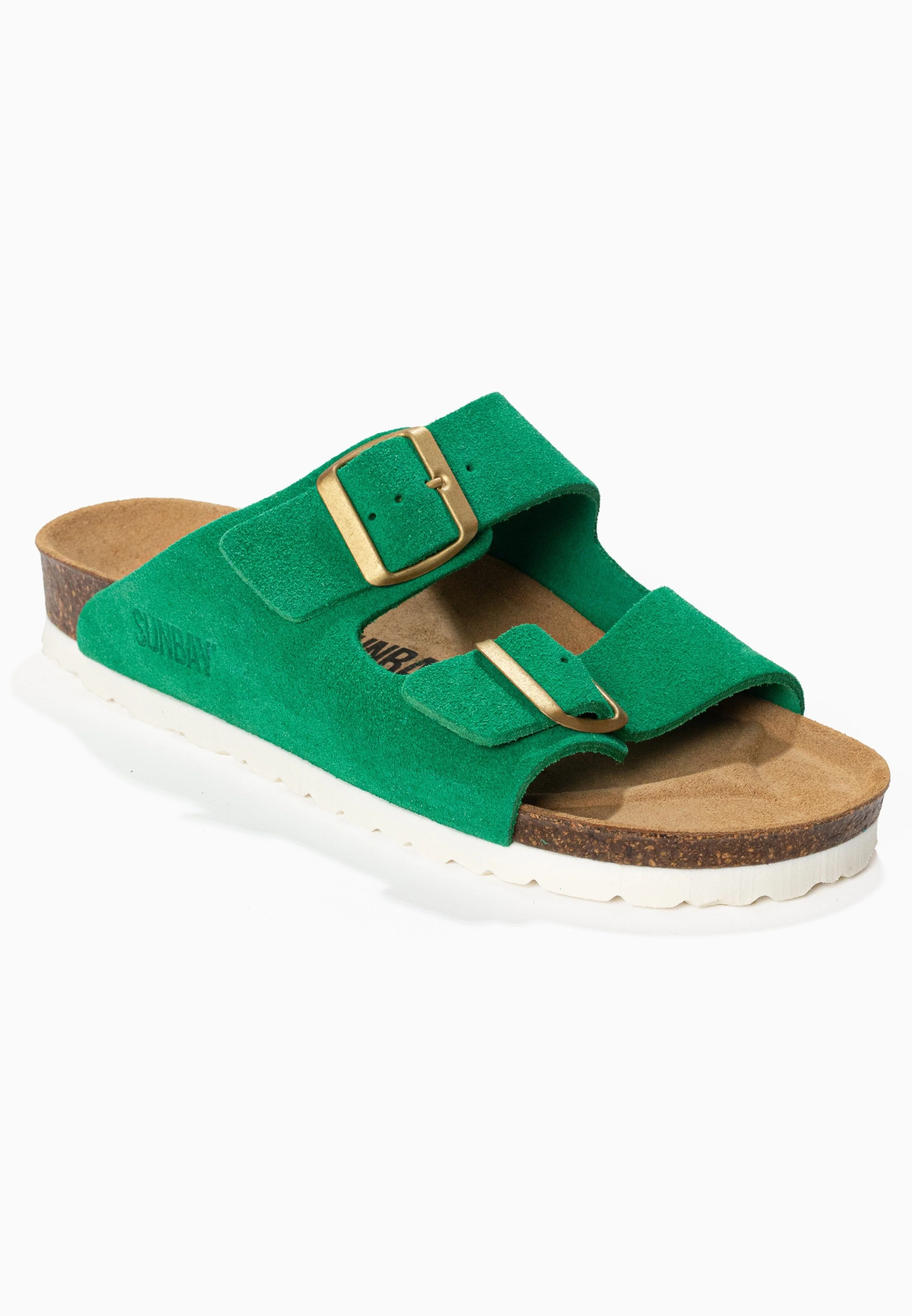 Sandales À Deux Brides Trefle - Cuir - Green Garden - Femme - Image 2