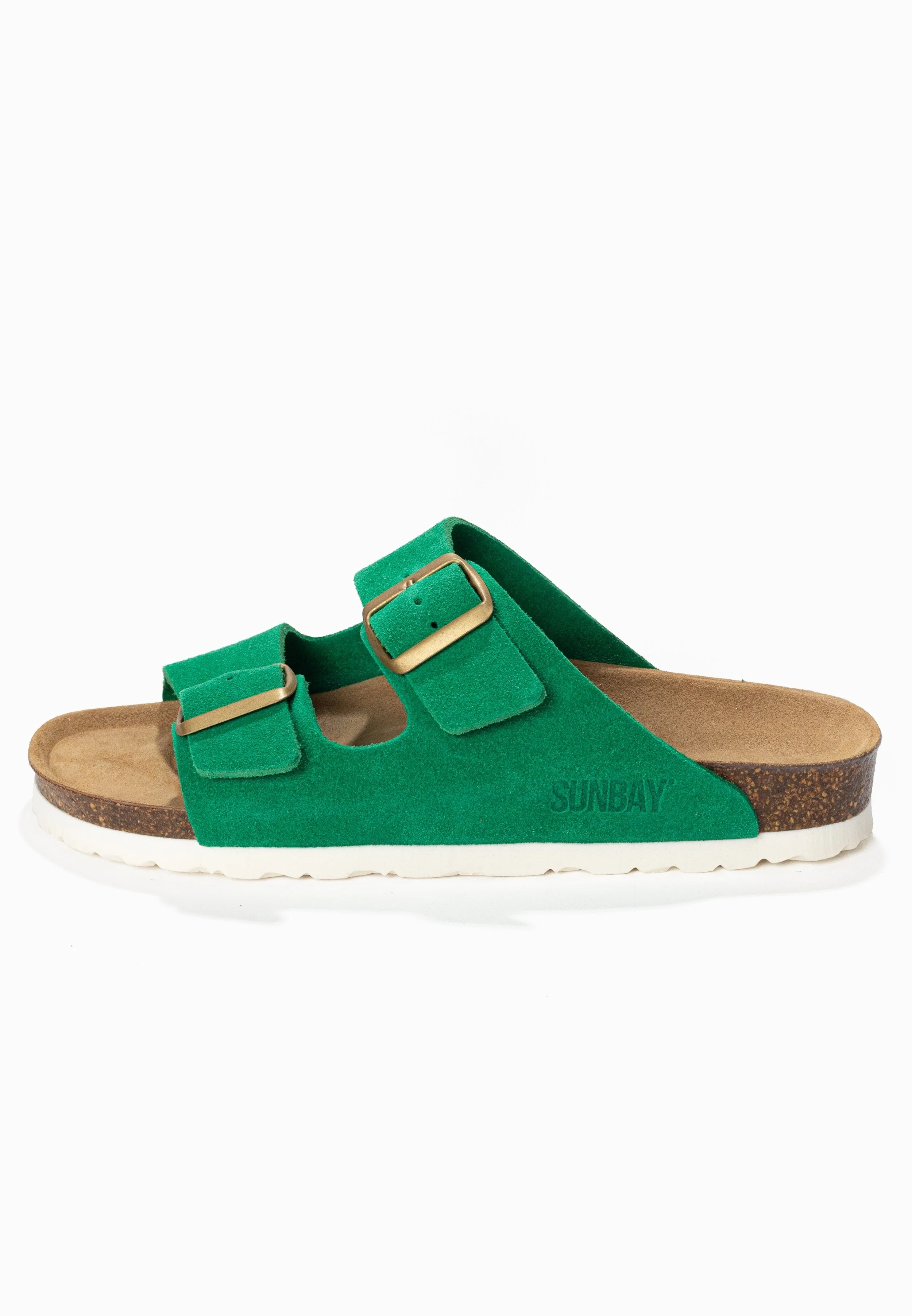 Sandales À Deux Brides Trefle - Cuir - Green Garden - Femme - Image 3