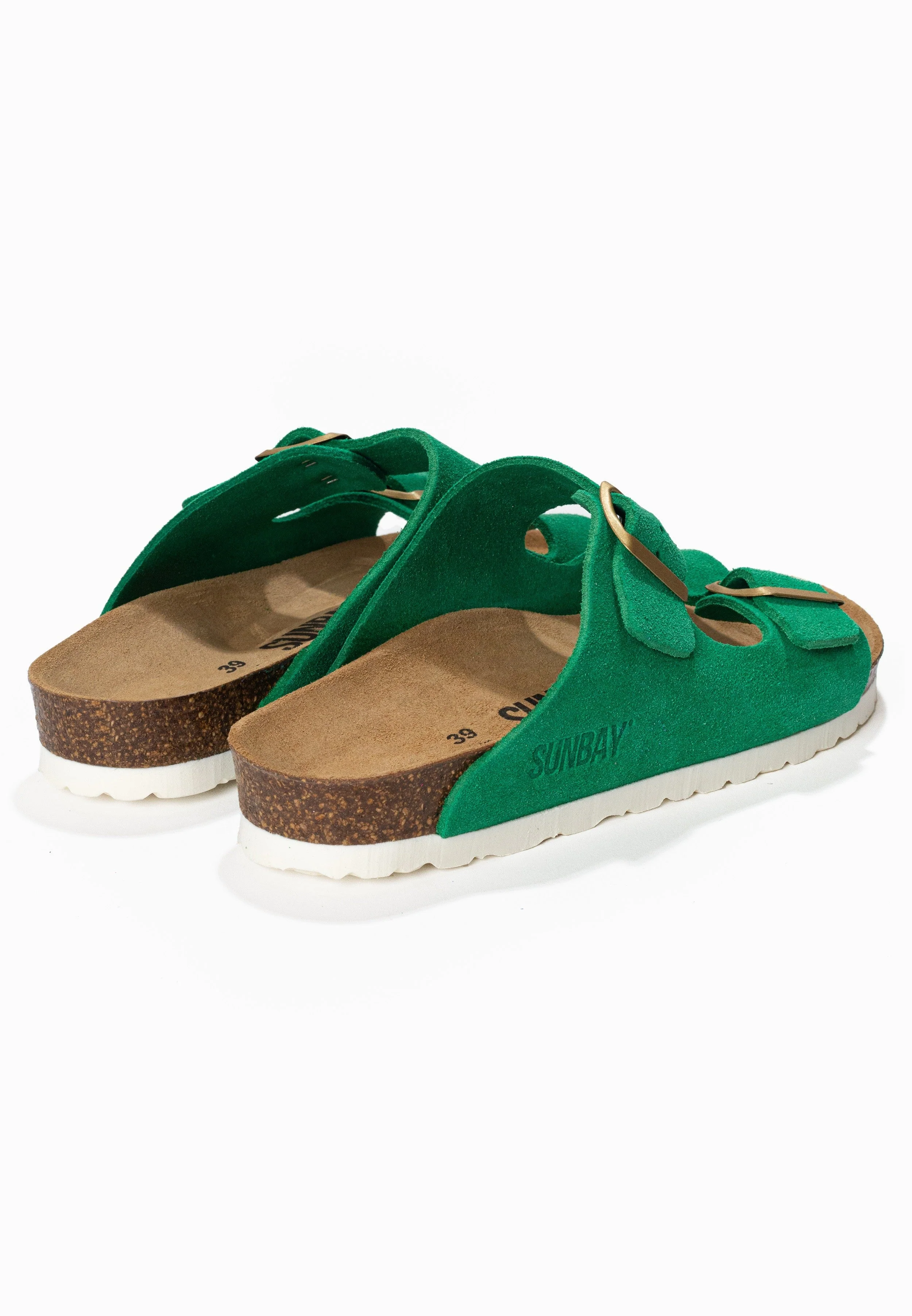 Sandales À Deux Brides Trefle - Cuir - Green Garden - Femme - Image 6