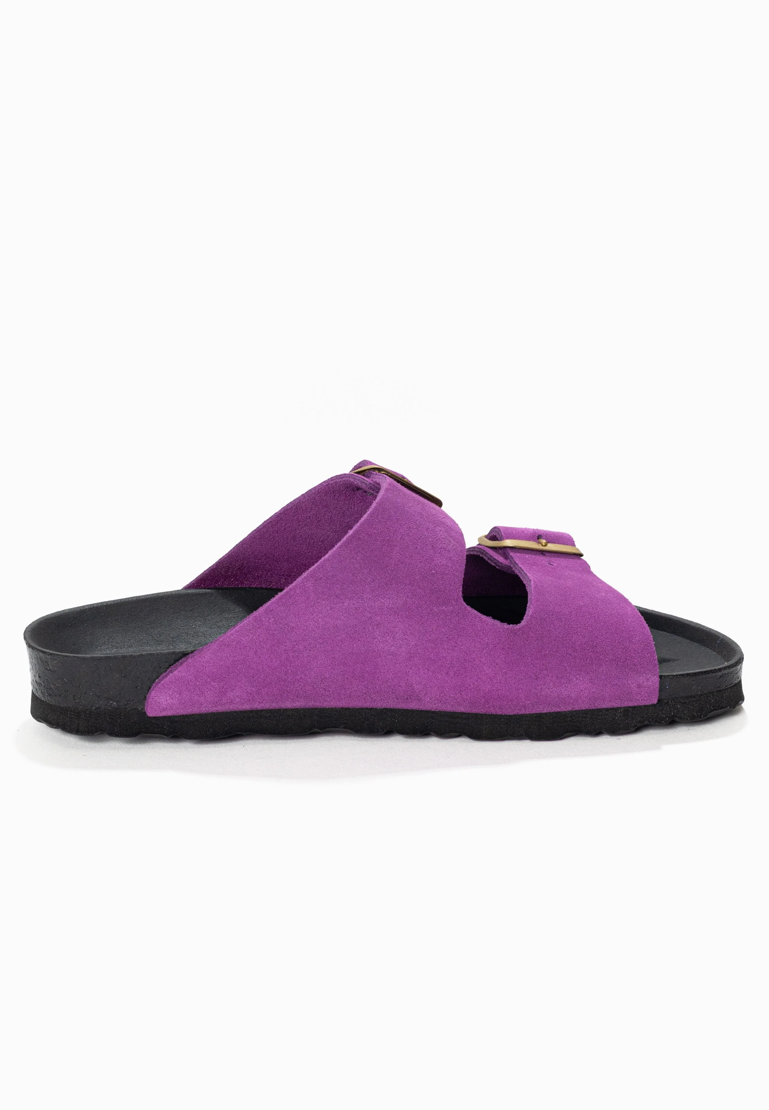 Sandales À Deux Brides Trefle - Cuir - Purple - Femme - Image 4