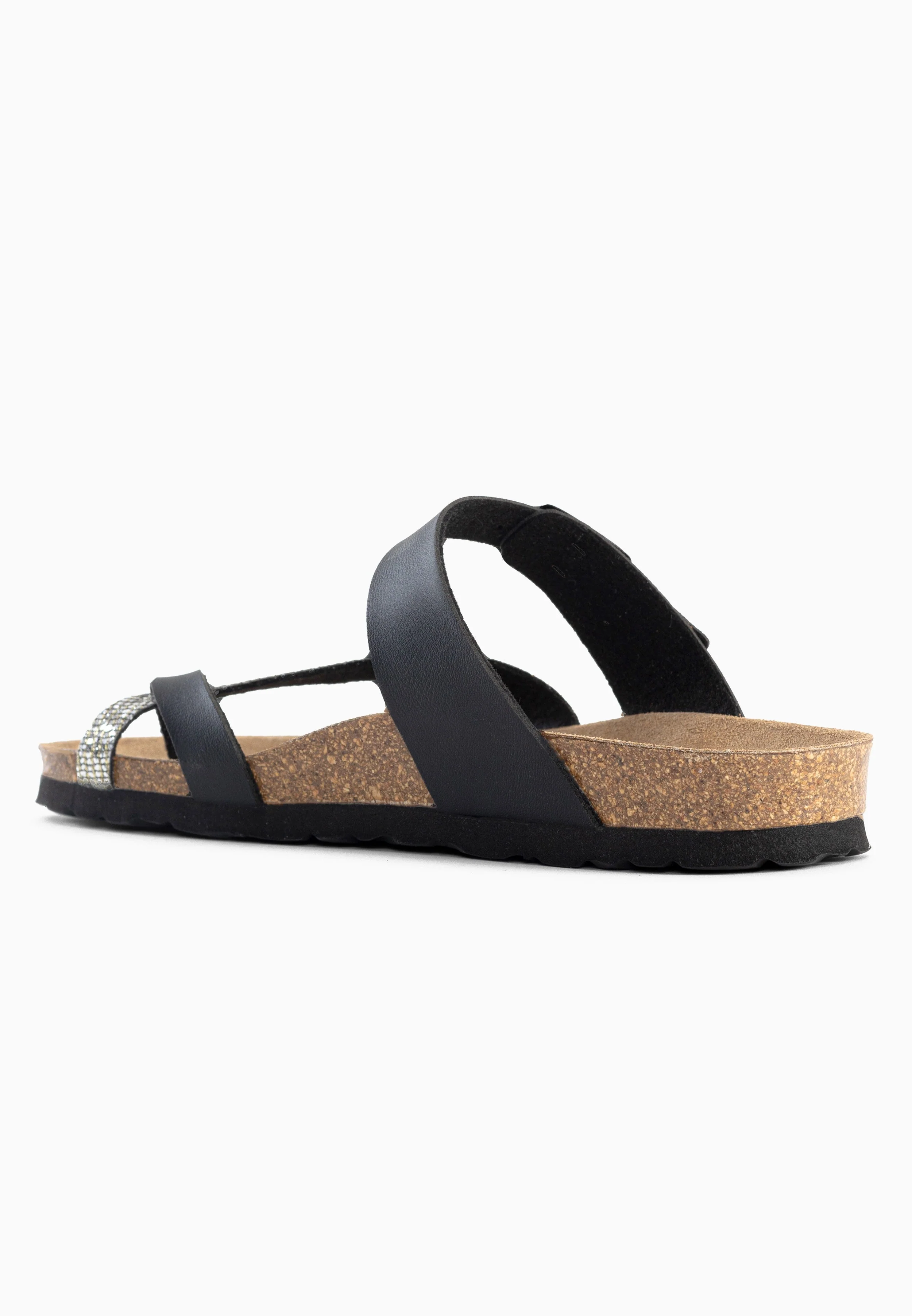Sandales À Entre-Doigts Tulipe - Anthracite - Femme - Image 3