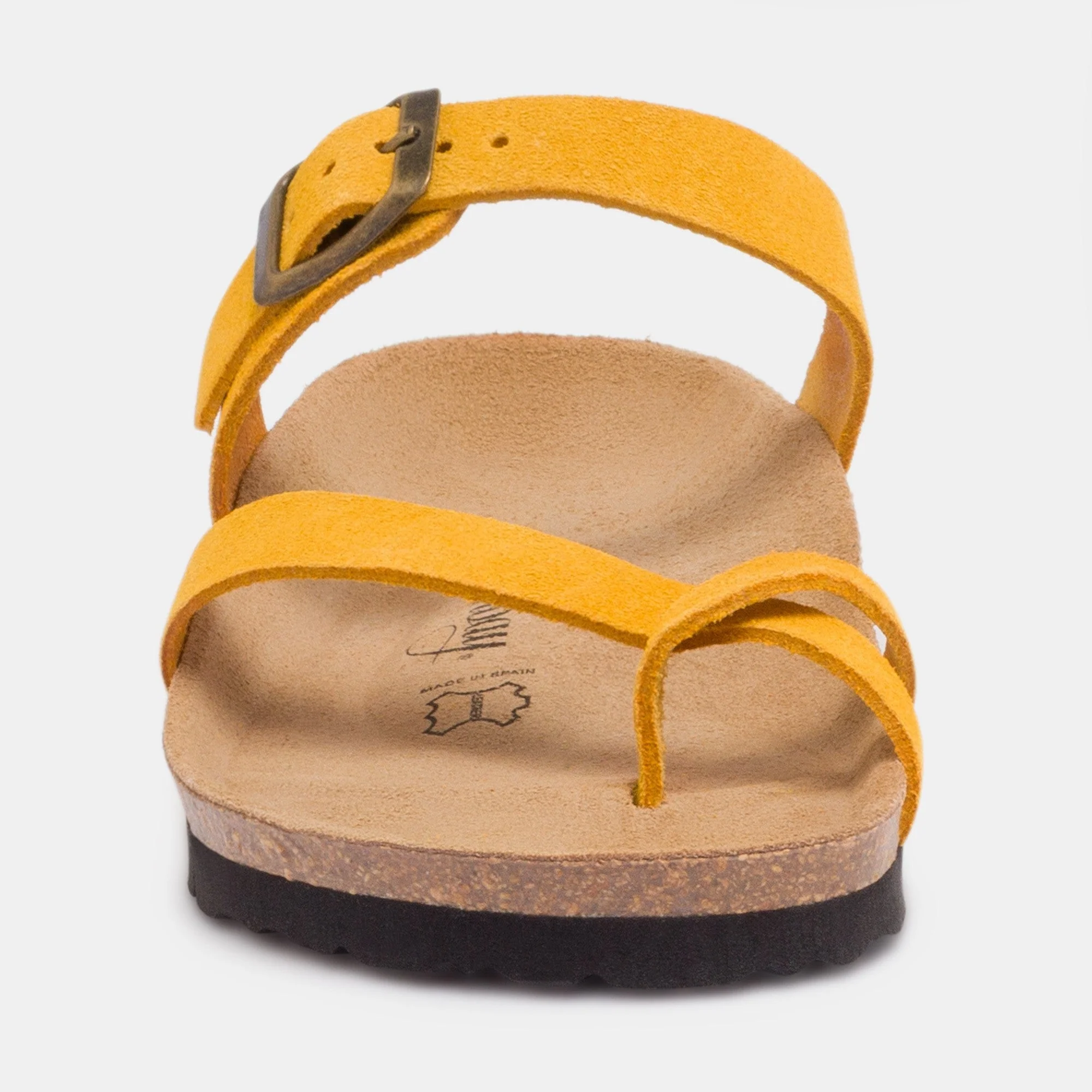 Sandales À Entre-Doigts Tulipe - Cuir - Yellow - Femme - Image 2