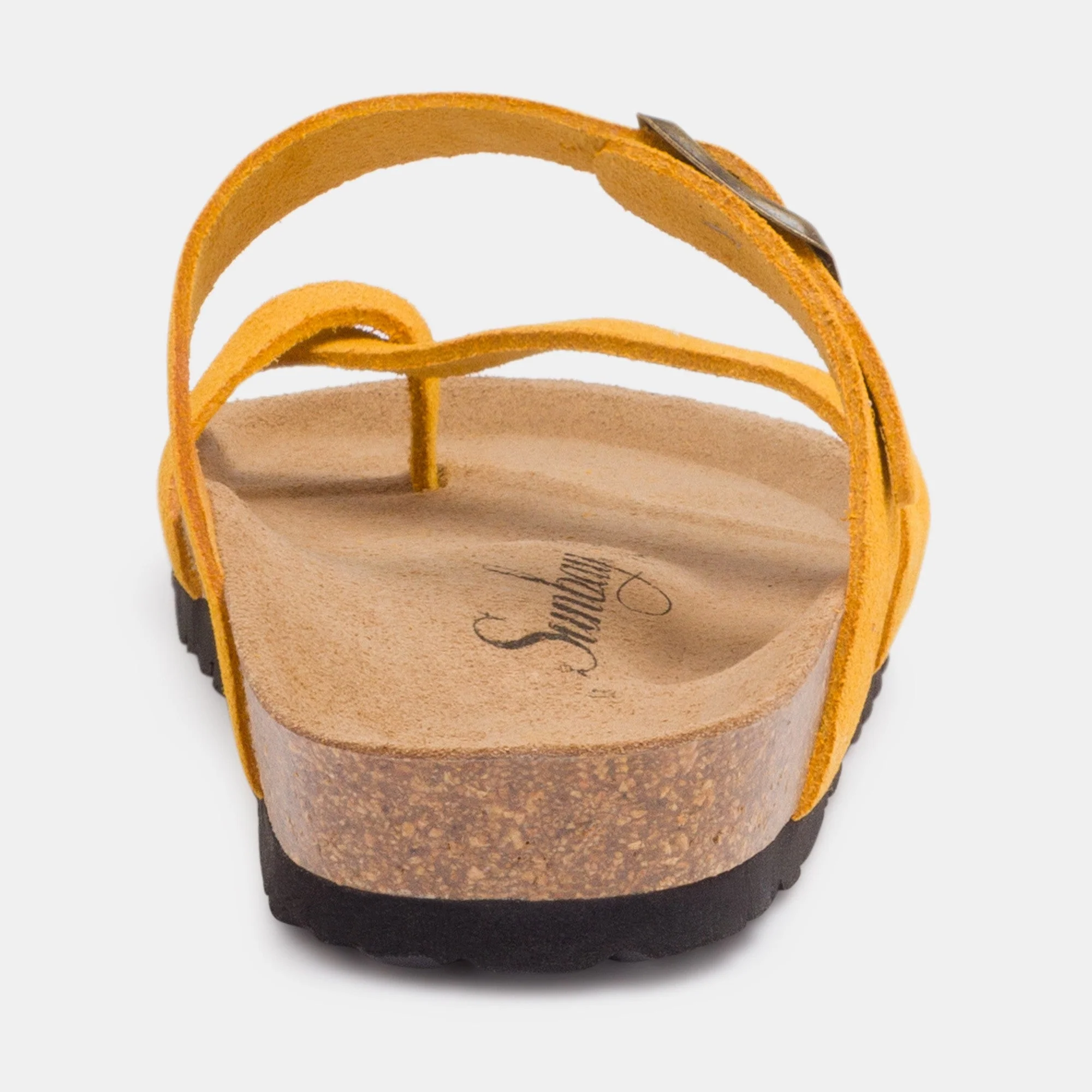 Sandales À Entre-Doigts Tulipe - Cuir - Yellow - Femme - Image 4