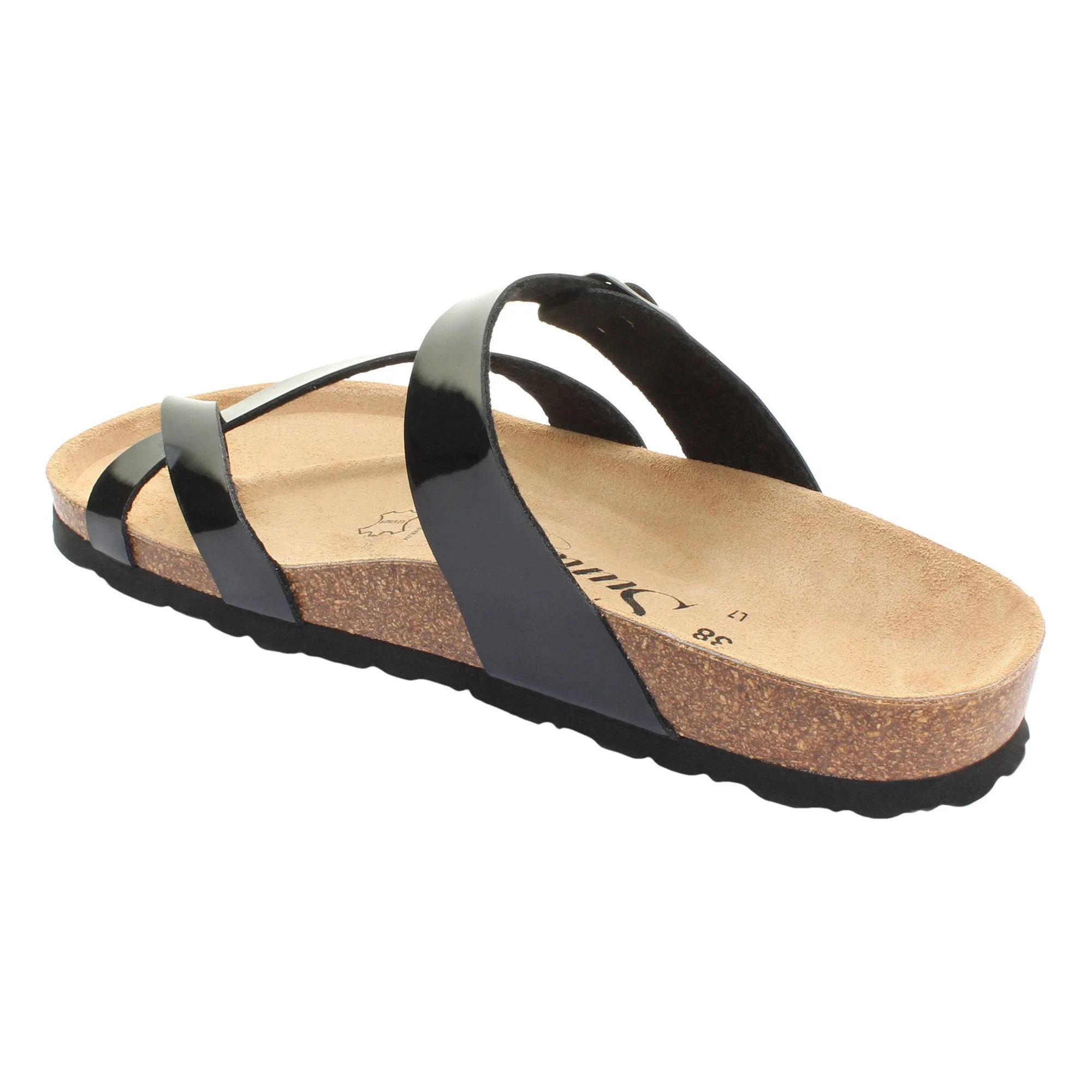 Sandales À Entre-Doigts Tulipe - Black - Femme - Image 4