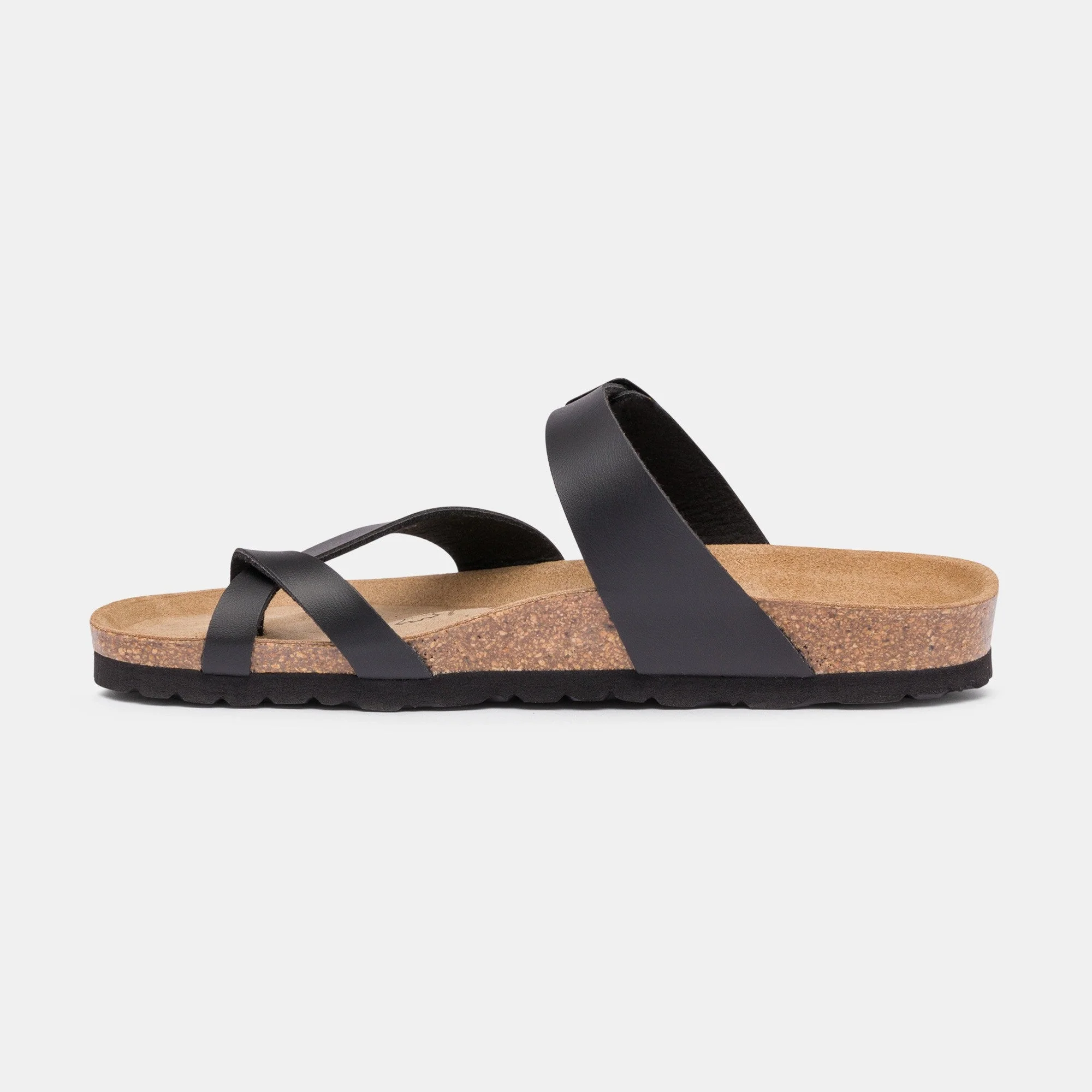 Sandales À Entre-Doigts Tulipe - Black - Femme - Image 3