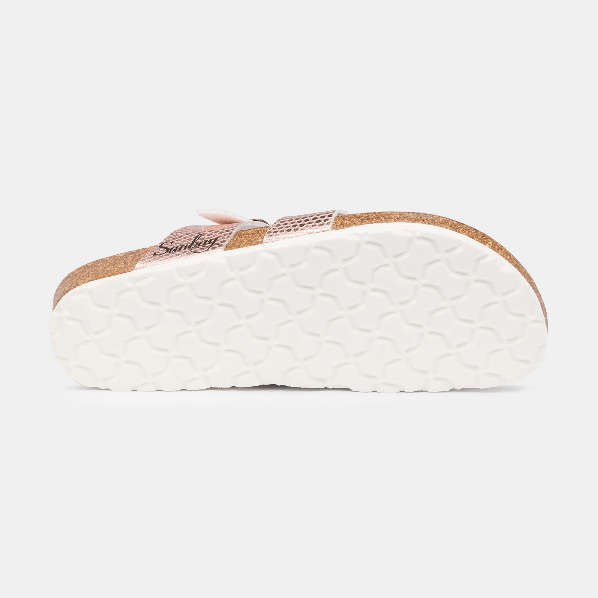 Sandales À Entre-Doigts Tulipe - Gold Pink Python - Femme - Image 5