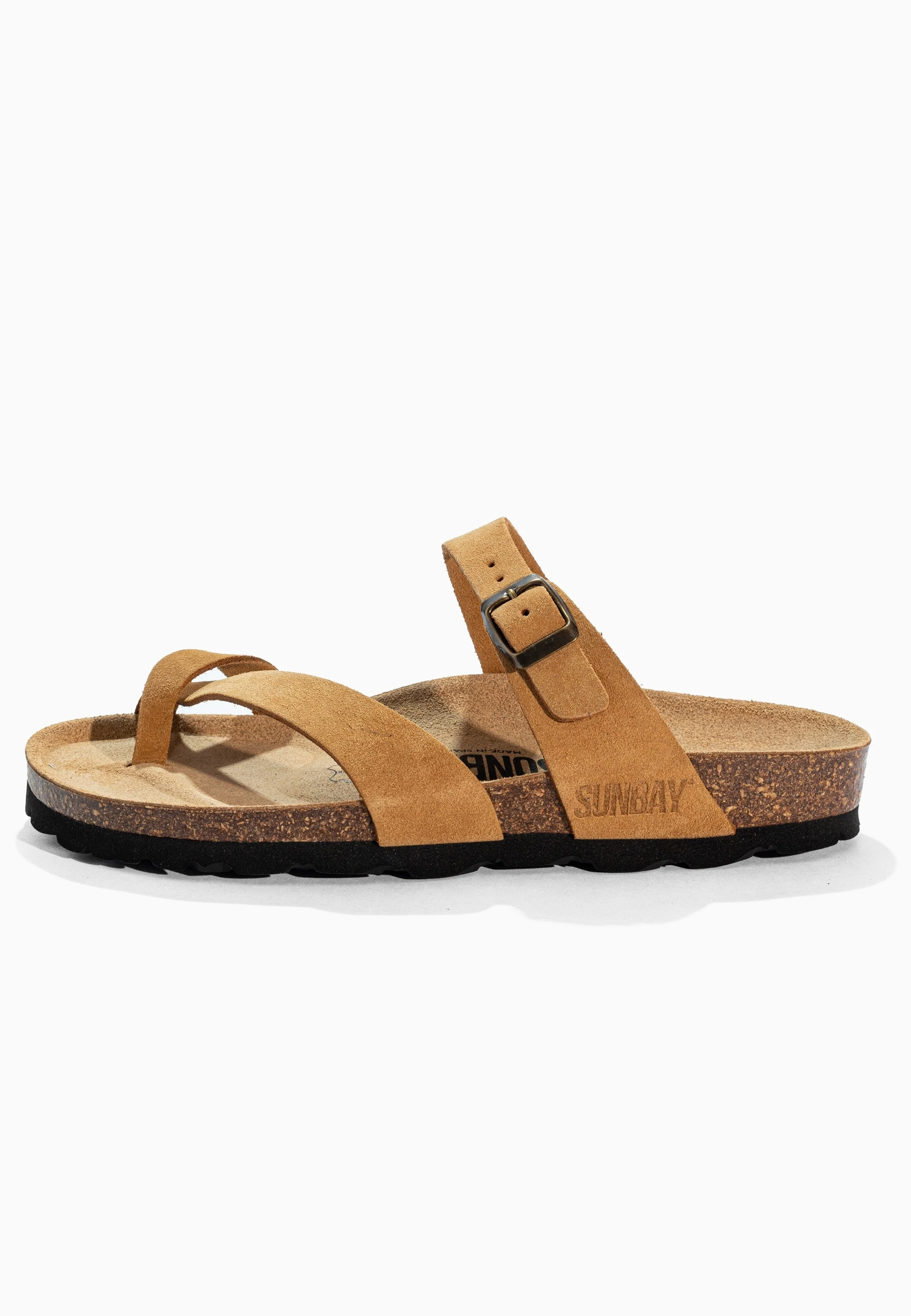 Sandales À Entre-Doigts Tulipe - Cuir - Camel - Femme - Image 3