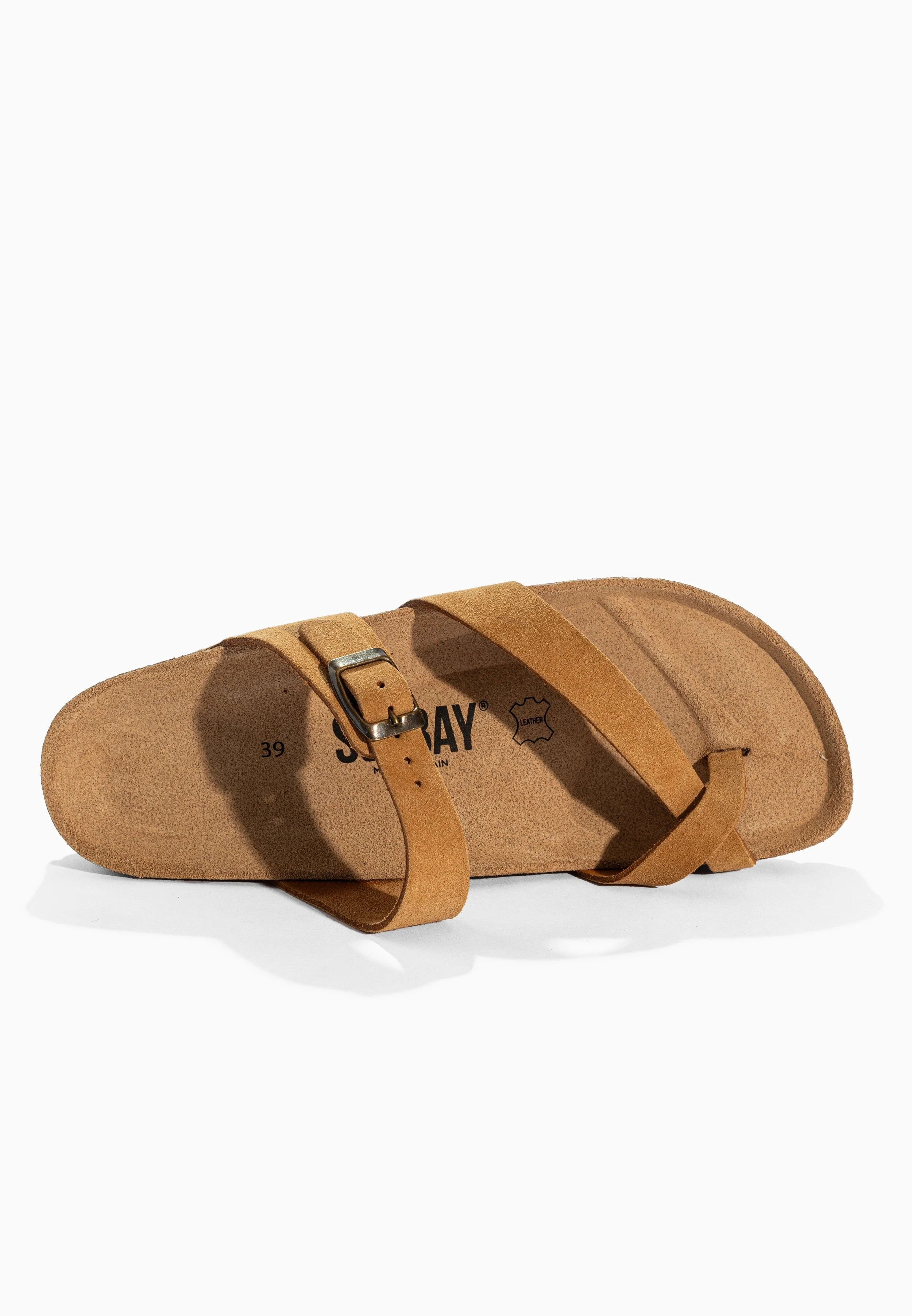 Sandales À Entre-Doigts Tulipe - Cuir - Camel - Femme - Image 5