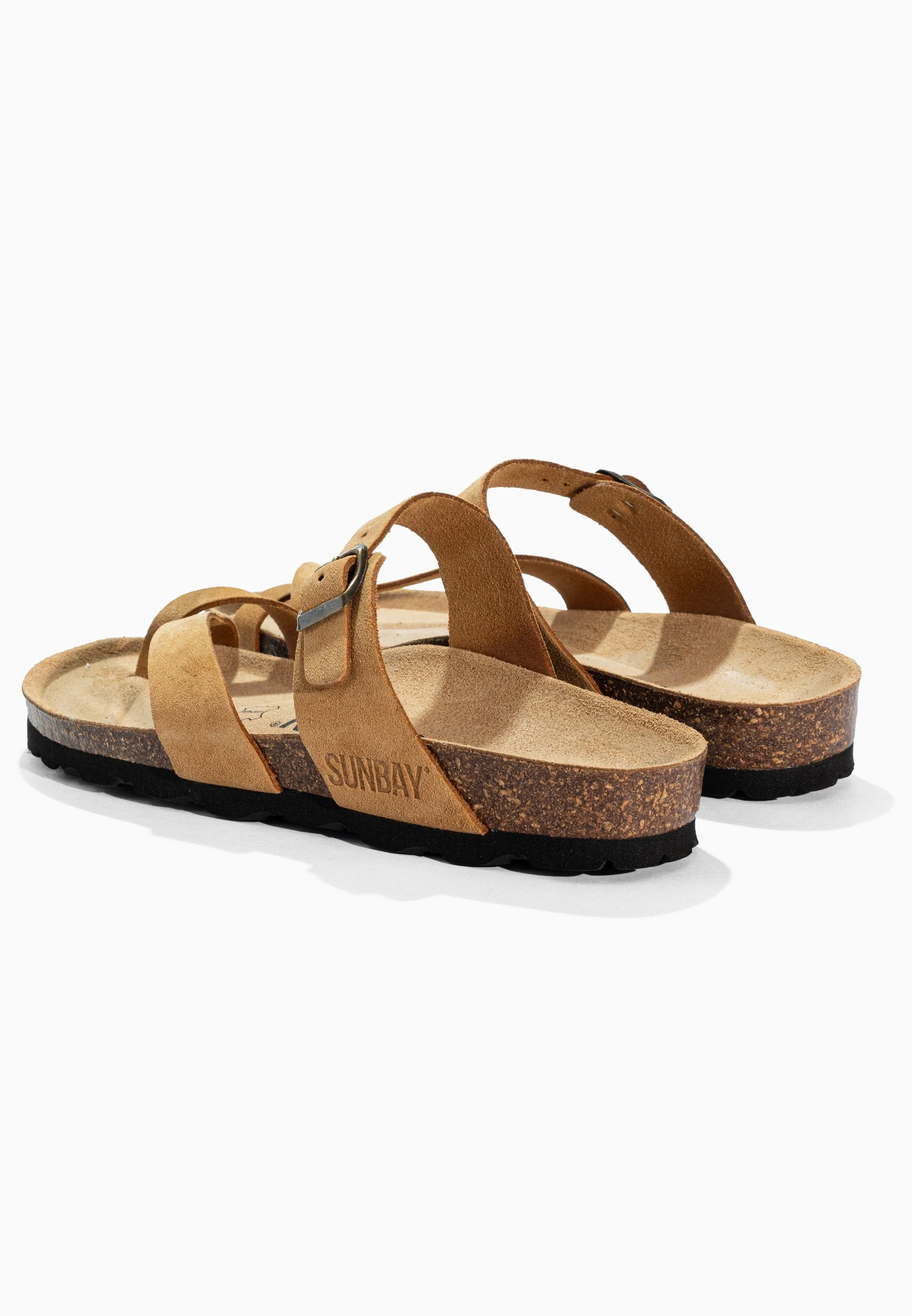 Sandales À Entre-Doigts Tulipe - Cuir - Camel - Femme - Image 6