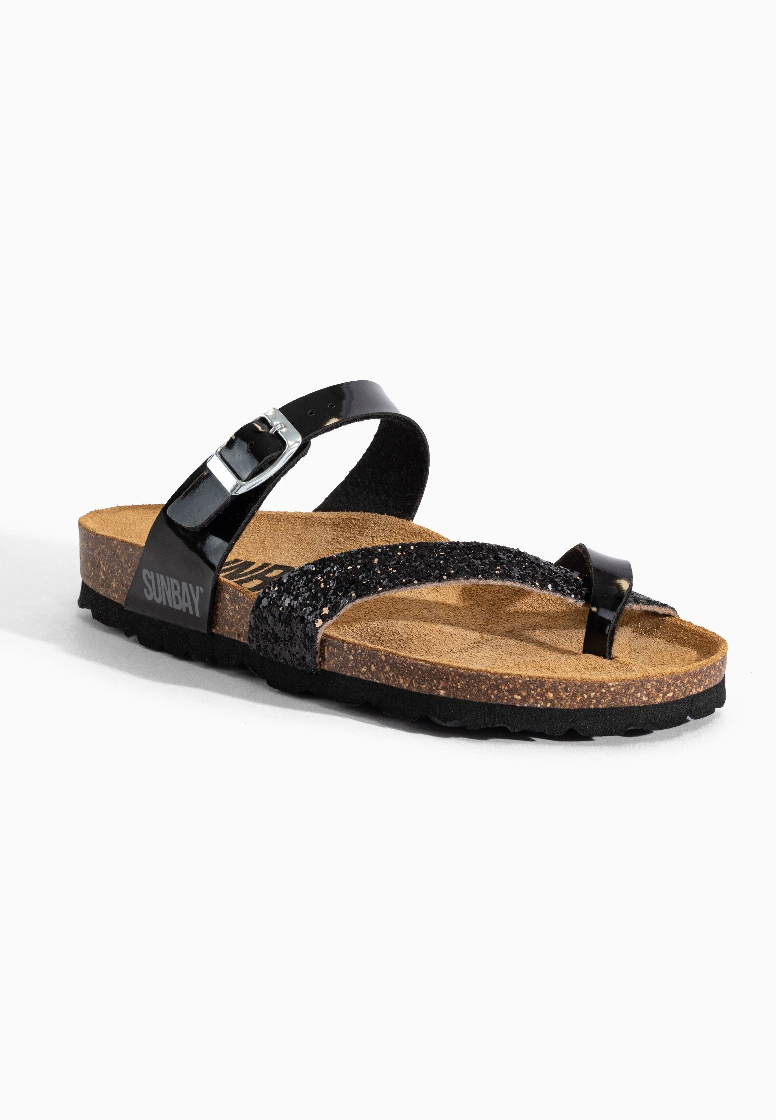 Sandales À Entre-Doigts Tulipe - Black/Glitter - Femme - Image 2