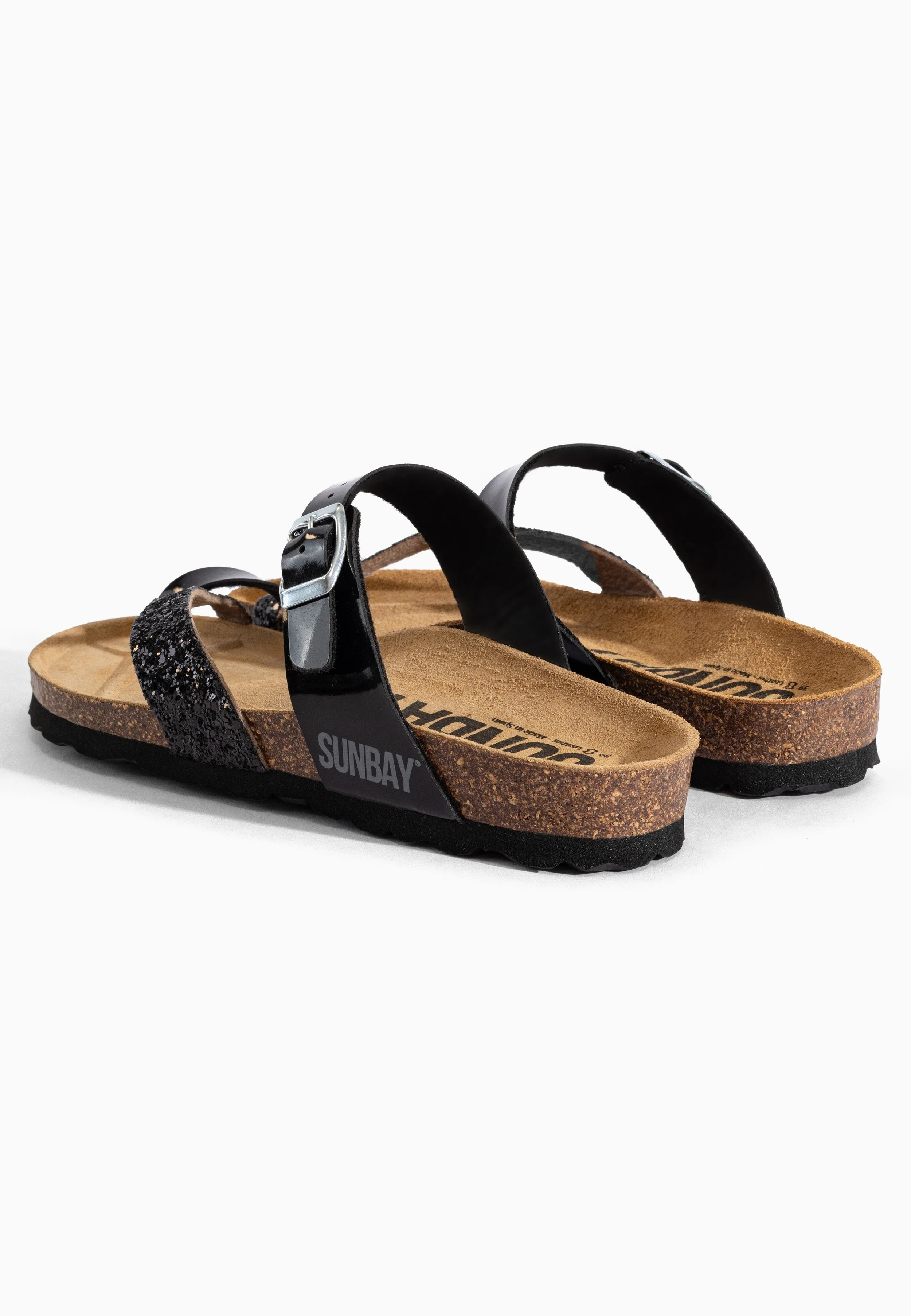 Sandales À Entre-Doigts Tulipe - Black/Glitter - Femme - Image 6