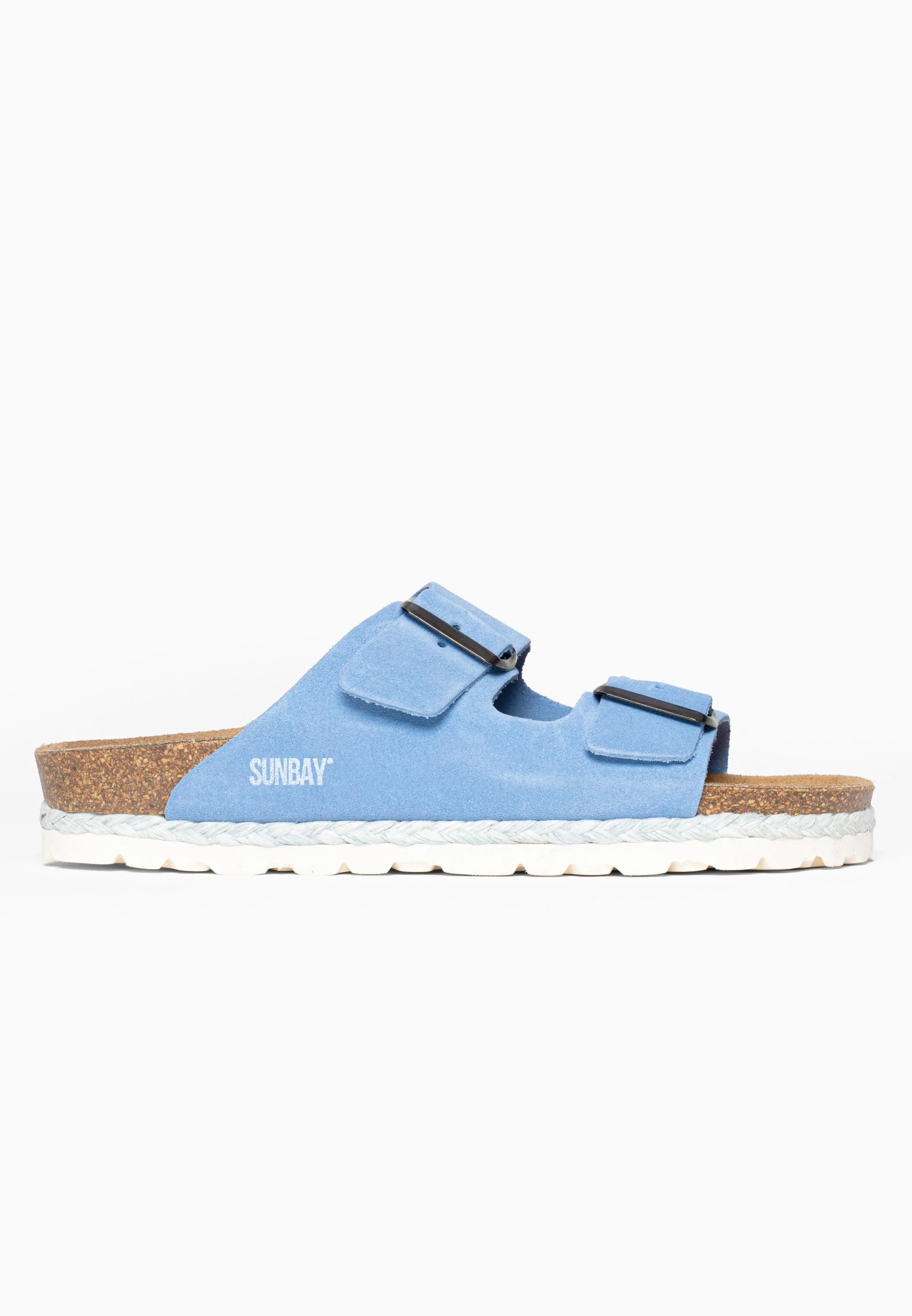 Sandales À Deux Brides Turmero - Cuir - Blue - Femme - Image 3