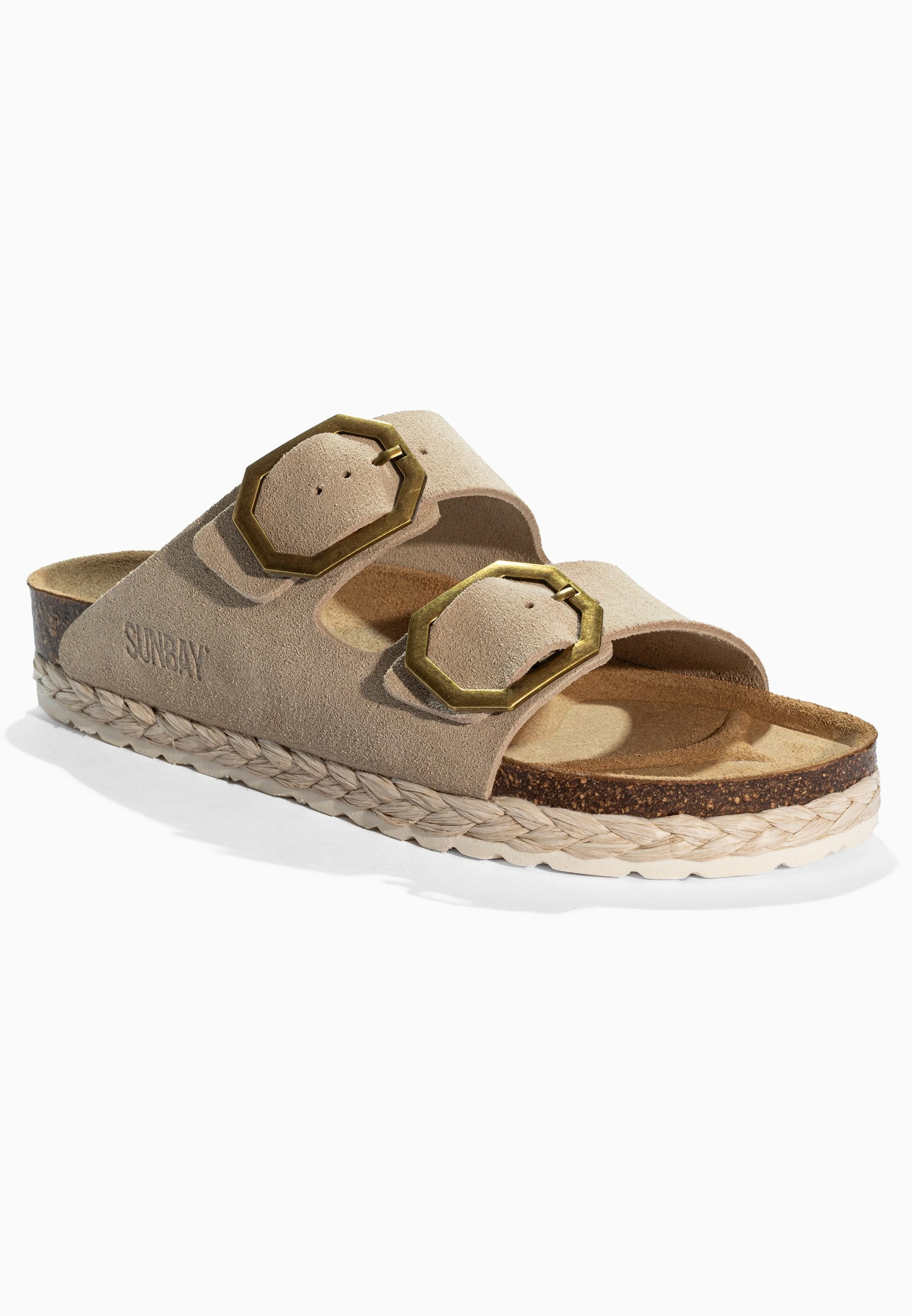 Sandales À Deux Brides Turmero - Cuir - Beige - Femme - Image 2