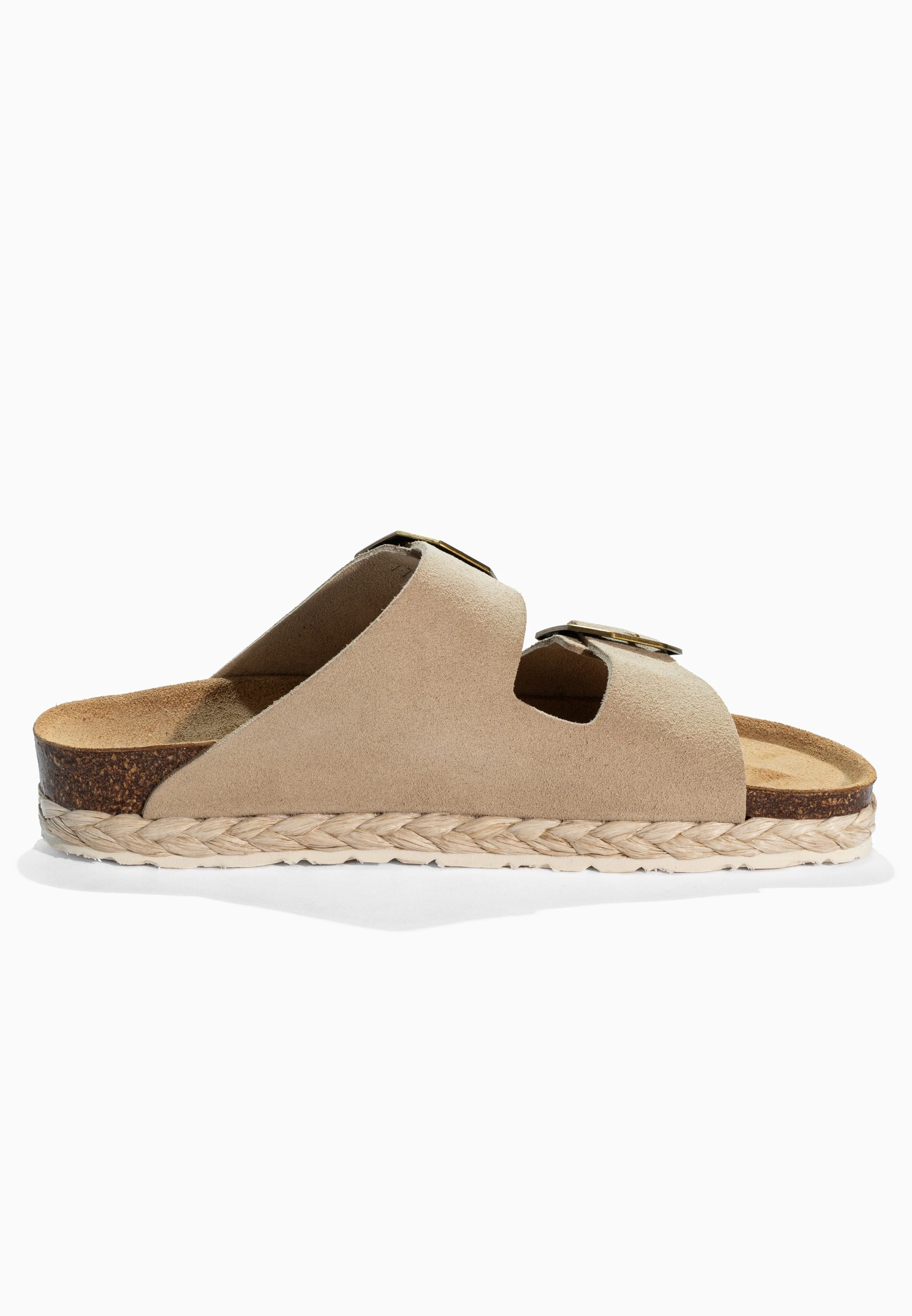 Sandales À Deux Brides Turmero - Cuir - Beige - Femme - Image 4