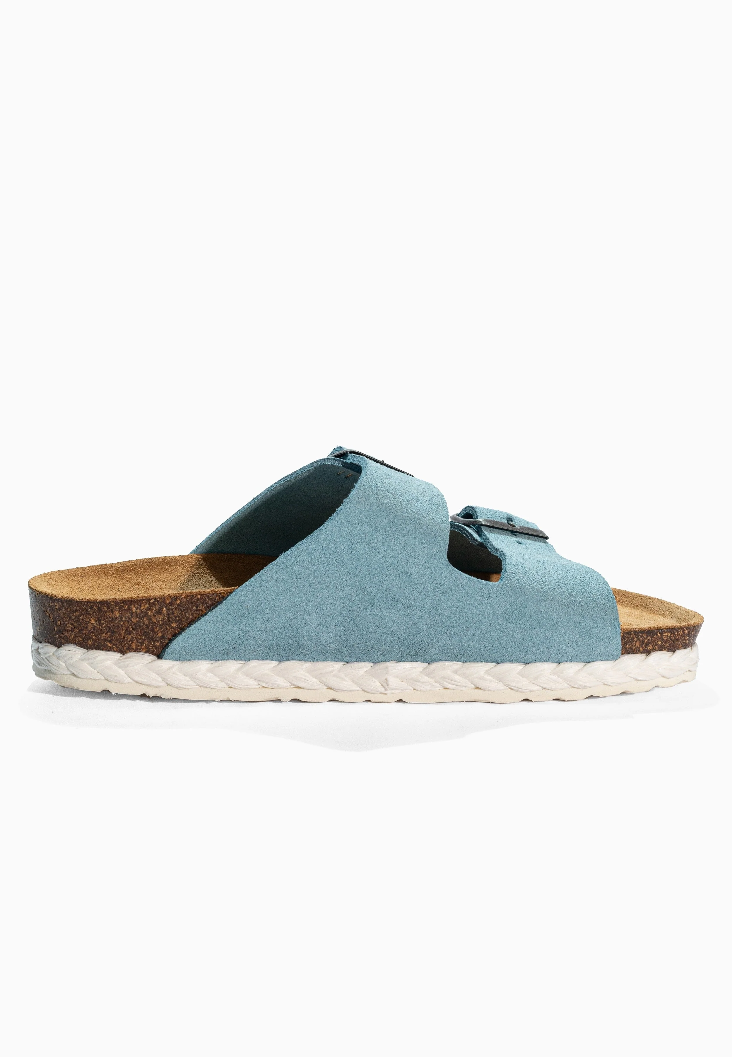 Sandales À Deux Brides Turmero - Cuir - Sky Blue - Femme - Image 4