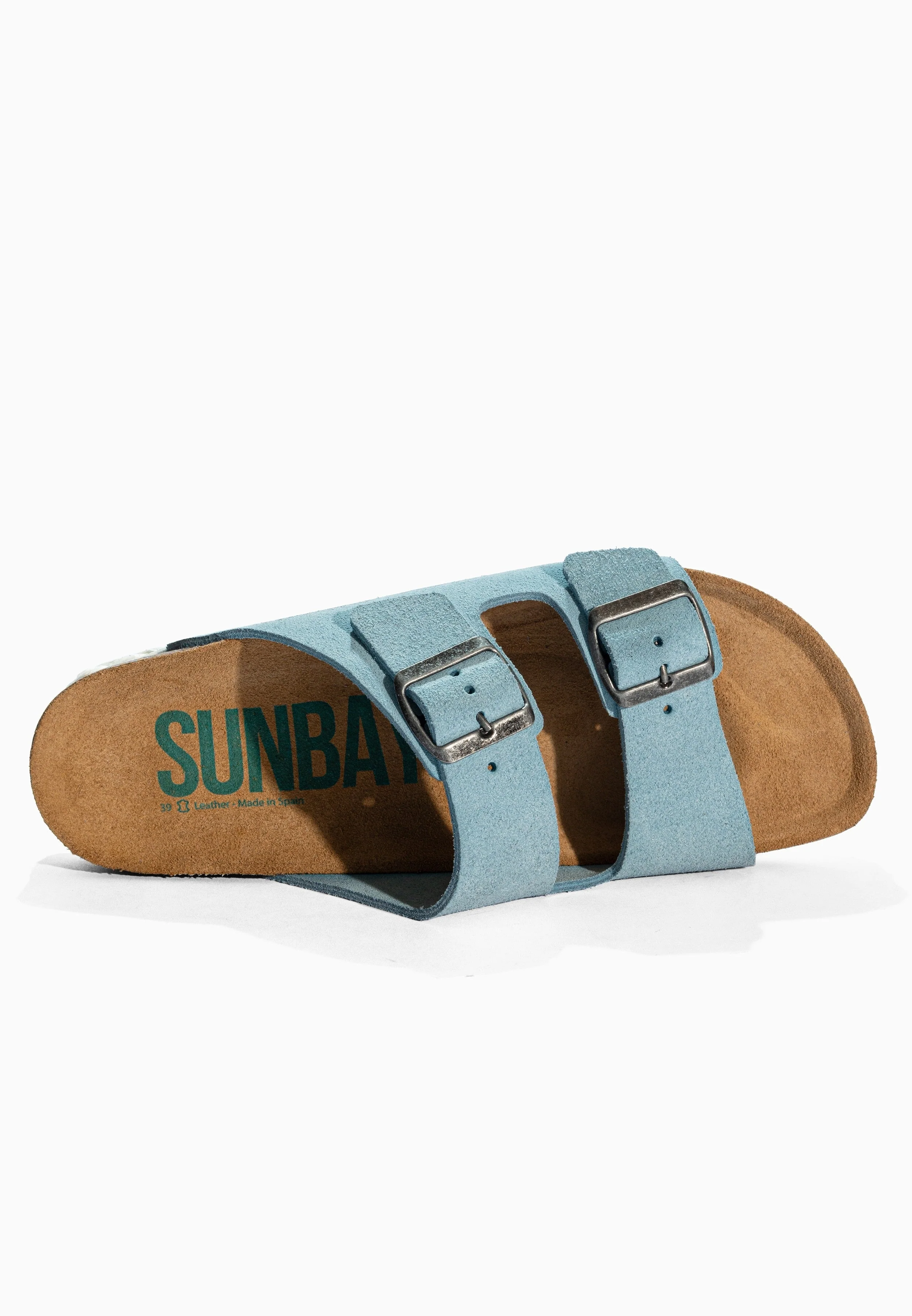 Sandales À Deux Brides Turmero - Cuir - Sky Blue - Femme - Image 5