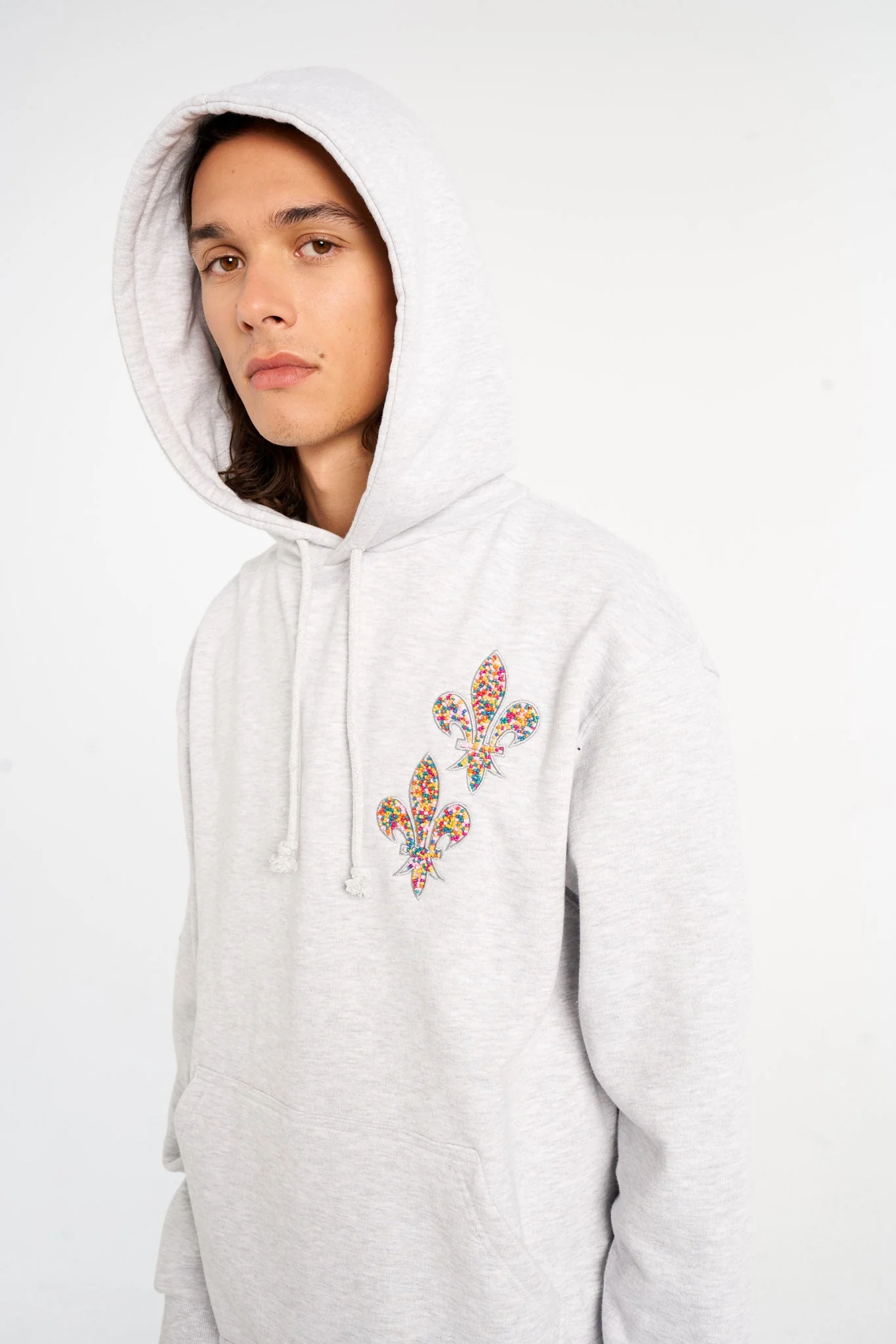 Sweat Santabarbara - Light Grey Melanged - Image 11
