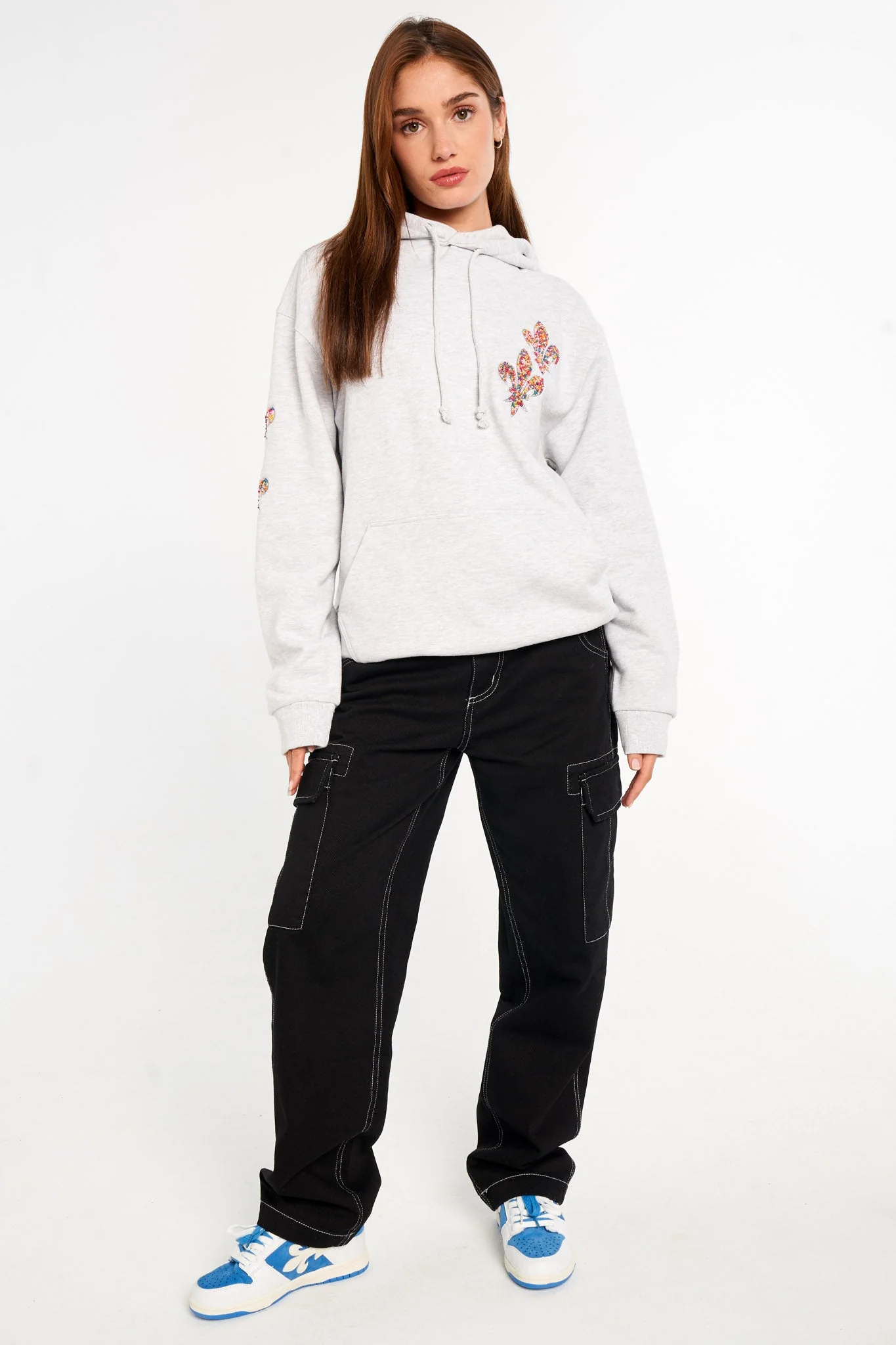 Sweat Santabarbara - Light Grey Melanged - Image 8