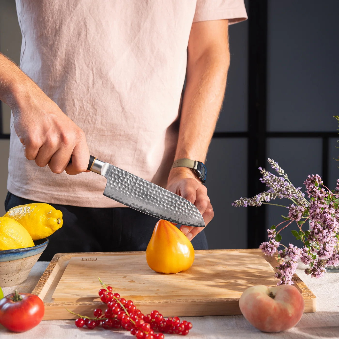Collection Pakka San-Mai - Couteau Santoku - 18cm - Image 3