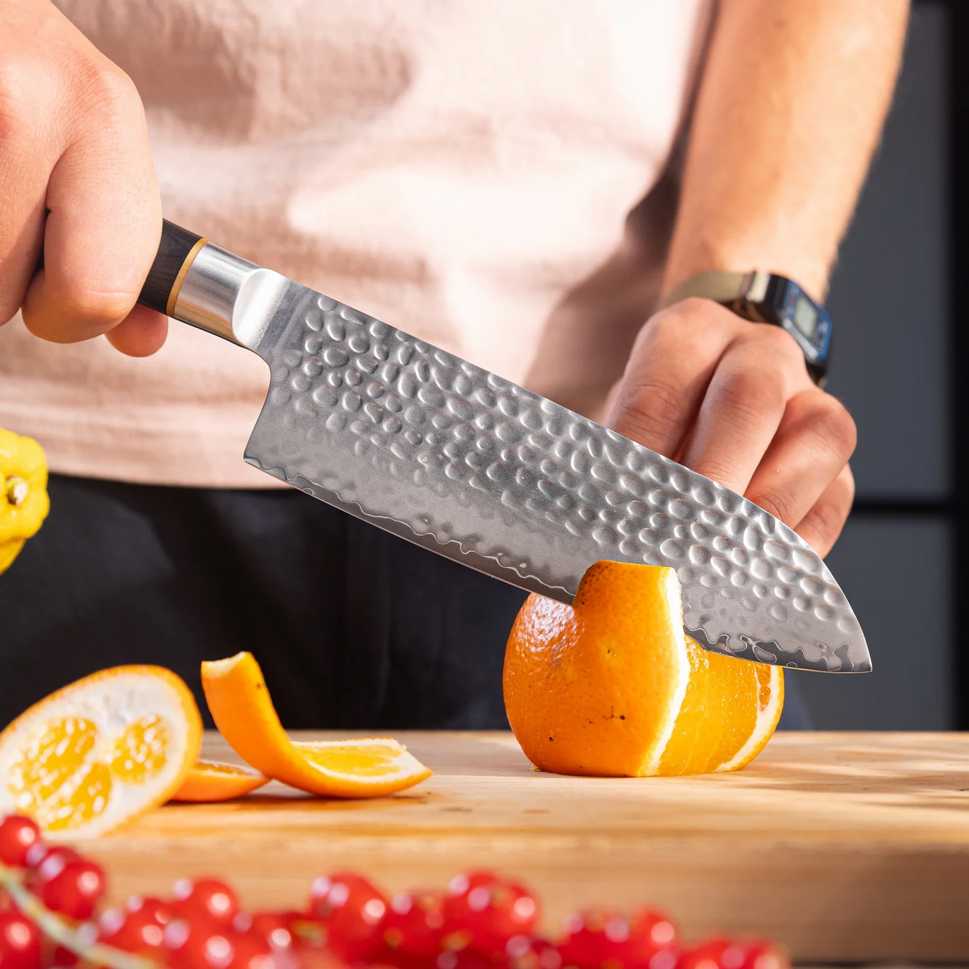 Collection Pakka San-Mai - Couteau Santoku - 18cm - Image 5